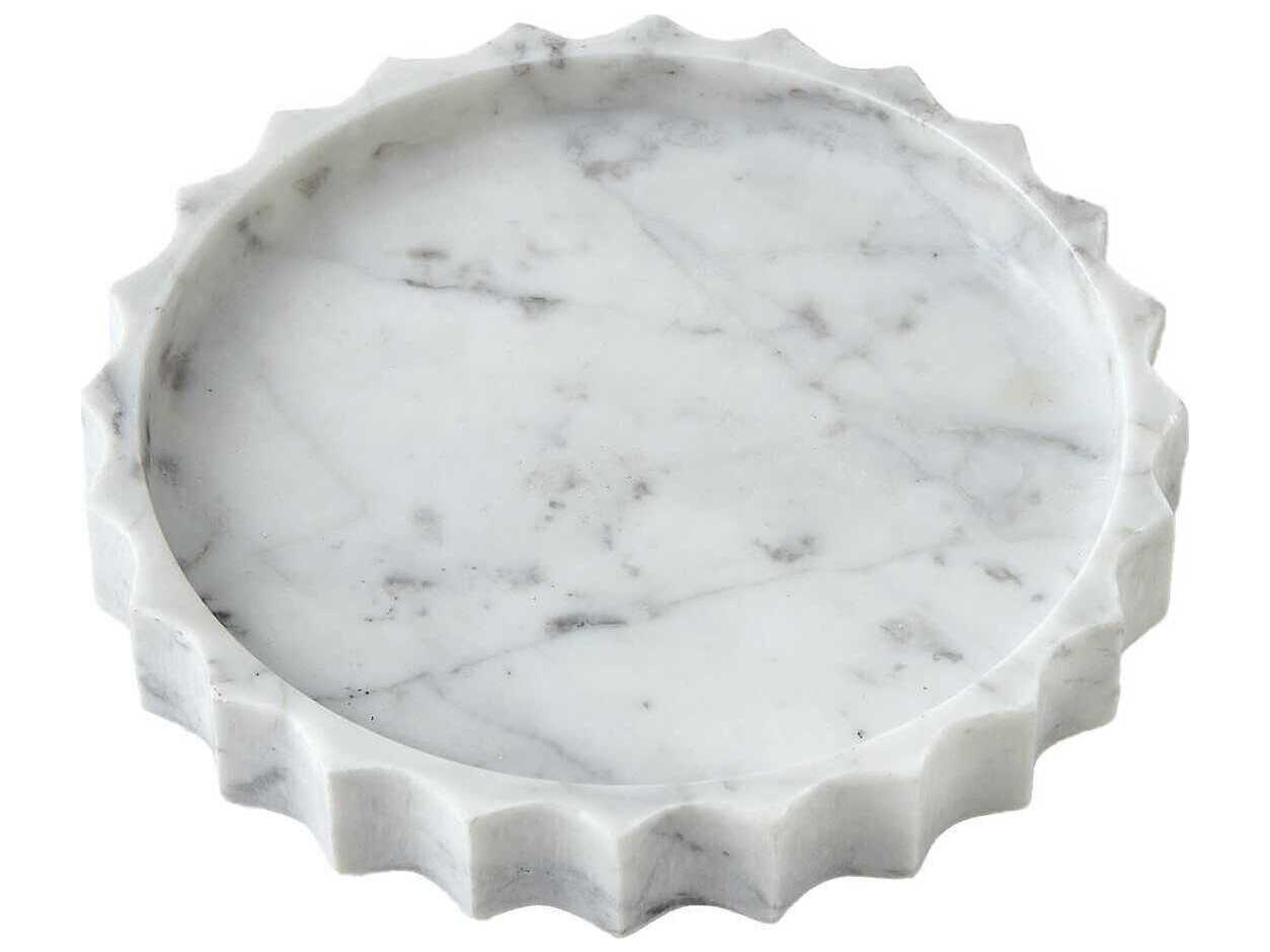 Grey White Ionic Tray