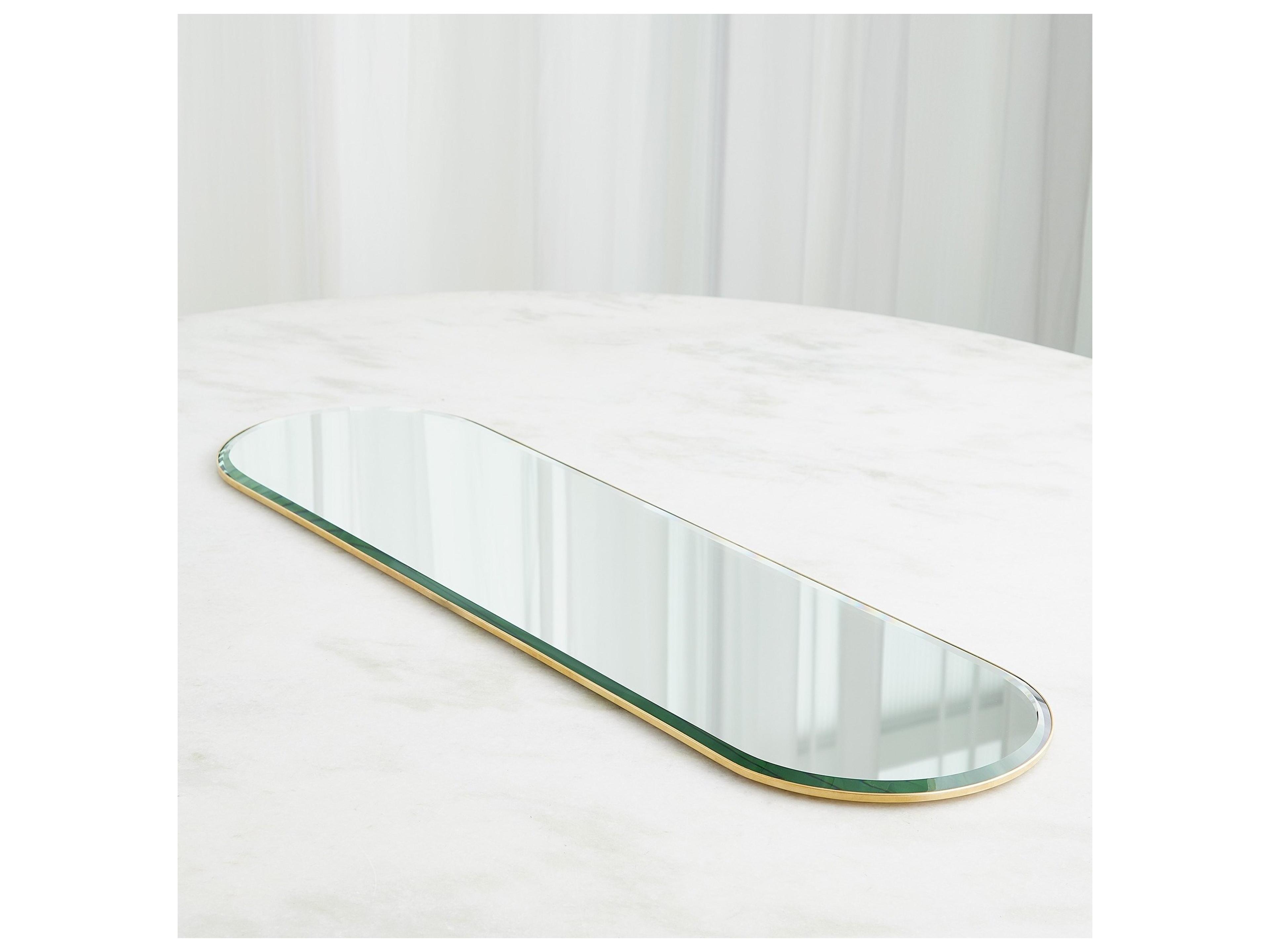 Global Views Navona Wall Mirror Oval