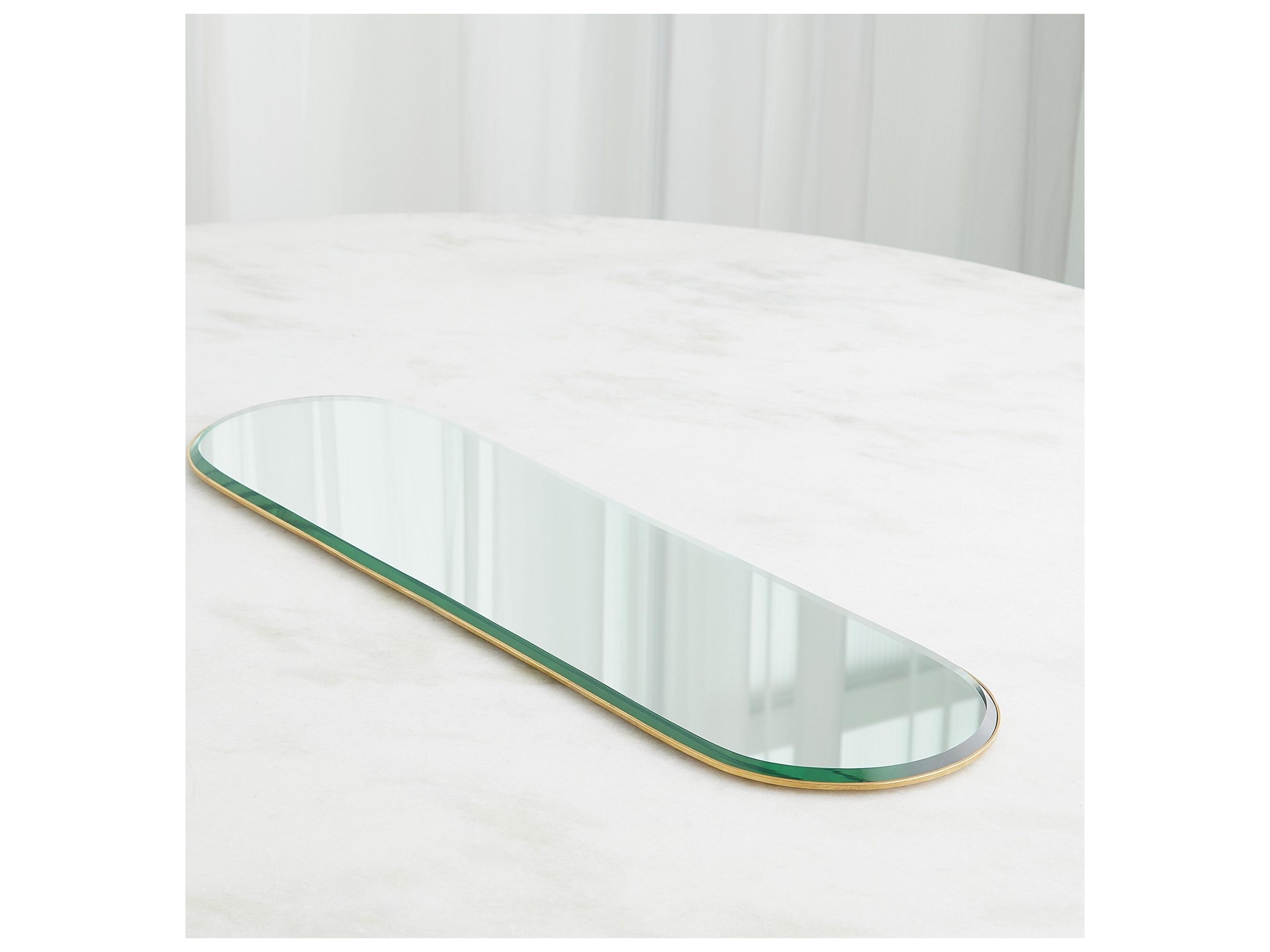 Global Views Navona Wall Mirror Oval