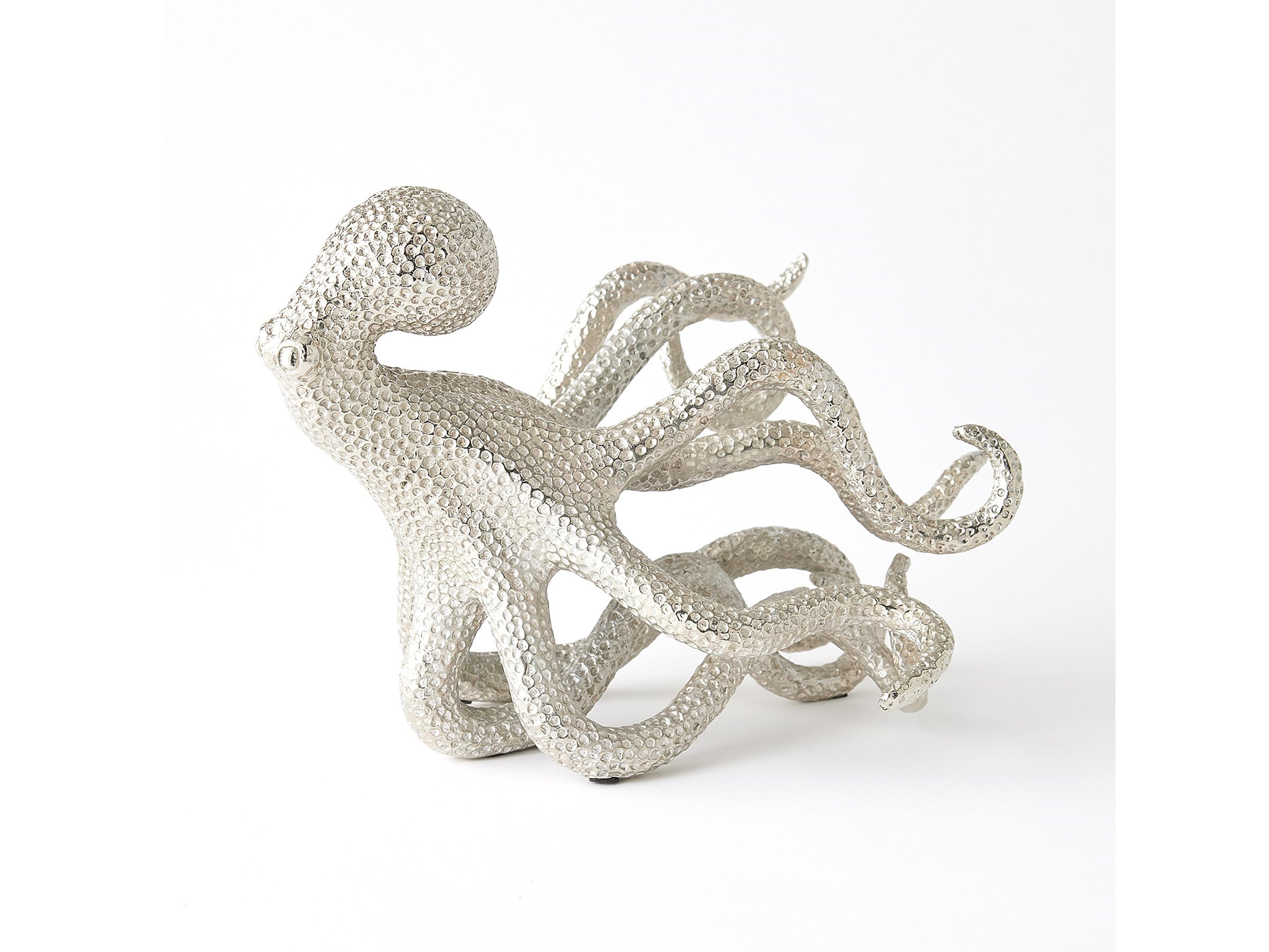 Global Views Nickel Gliding Octopus