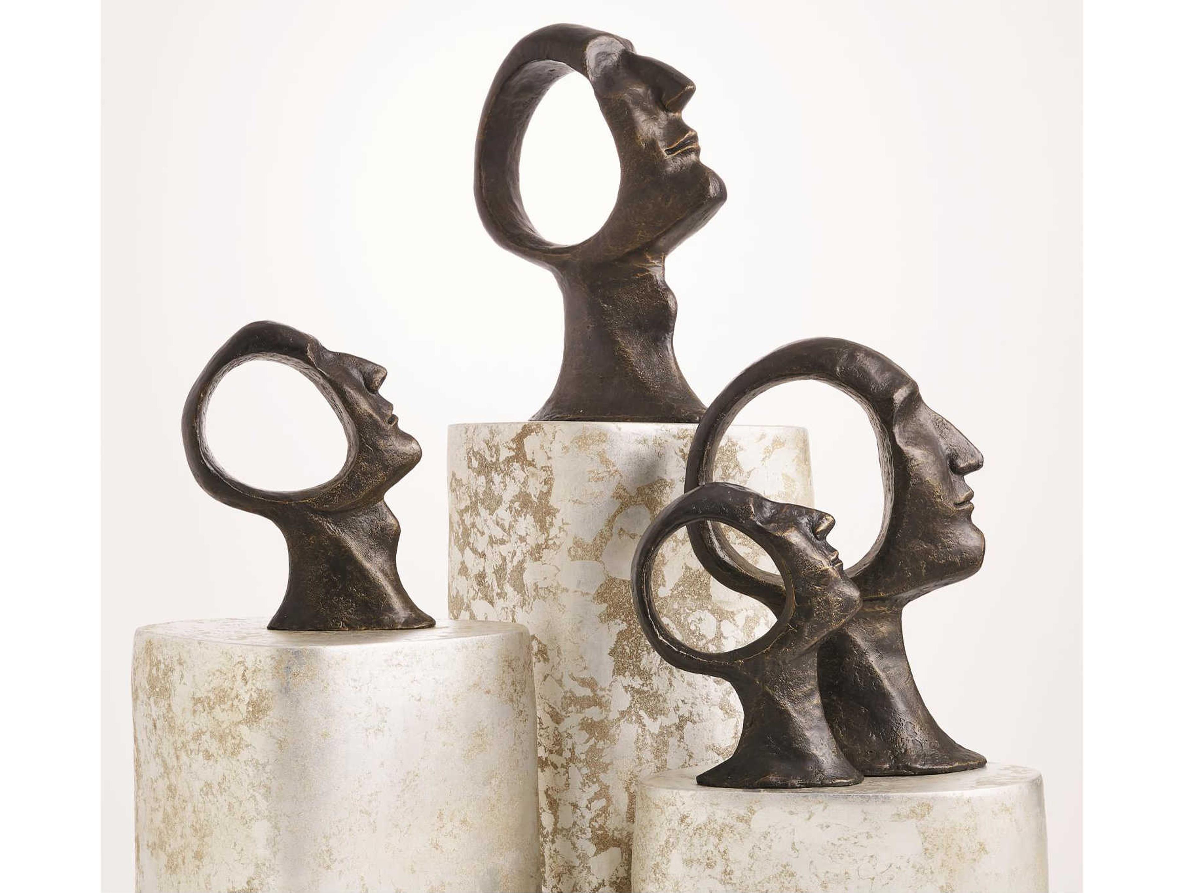 Global Views Hollow Head Sculpture