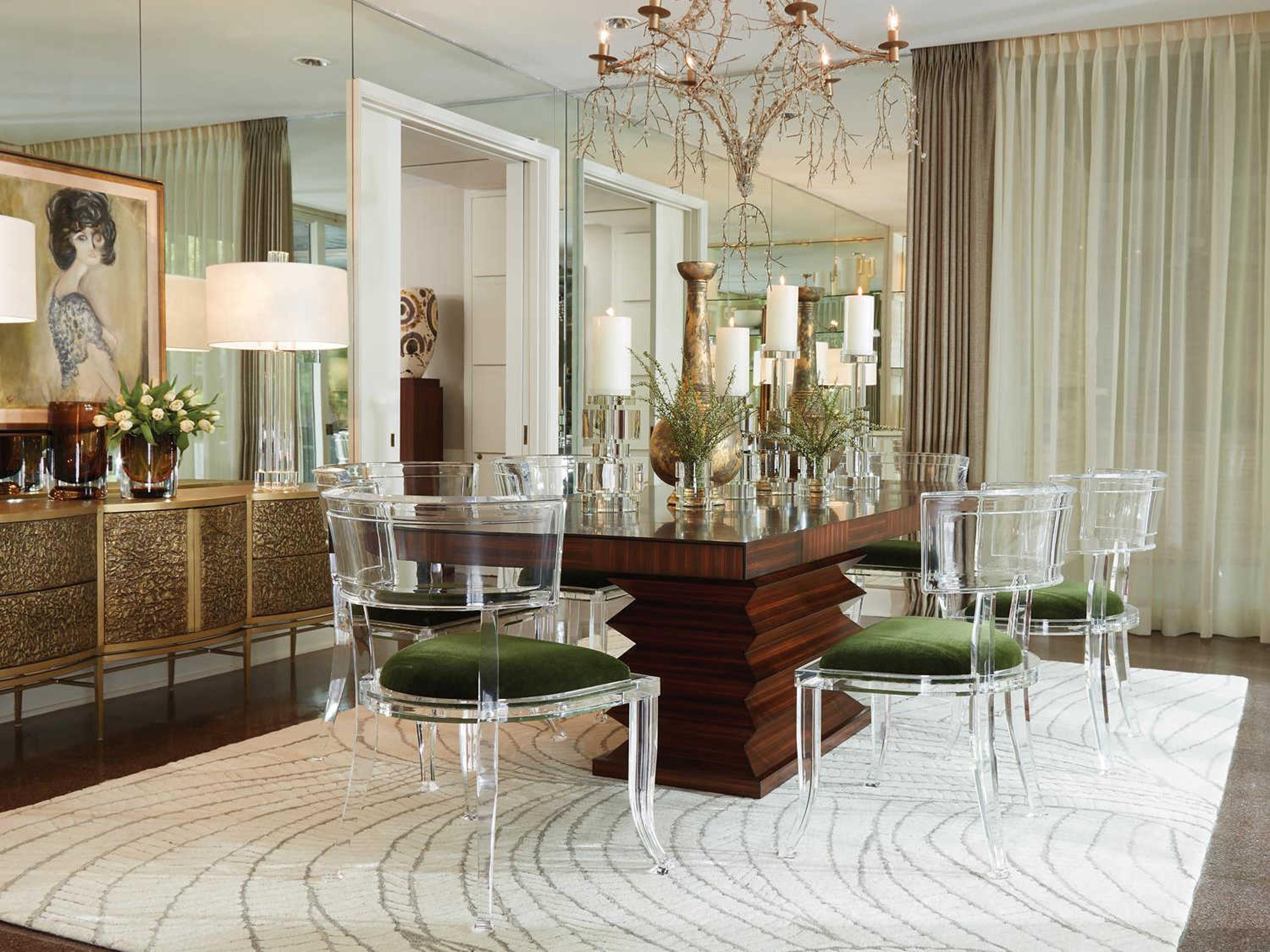 Global Views Large Brillant Round Pillar Candle Holder