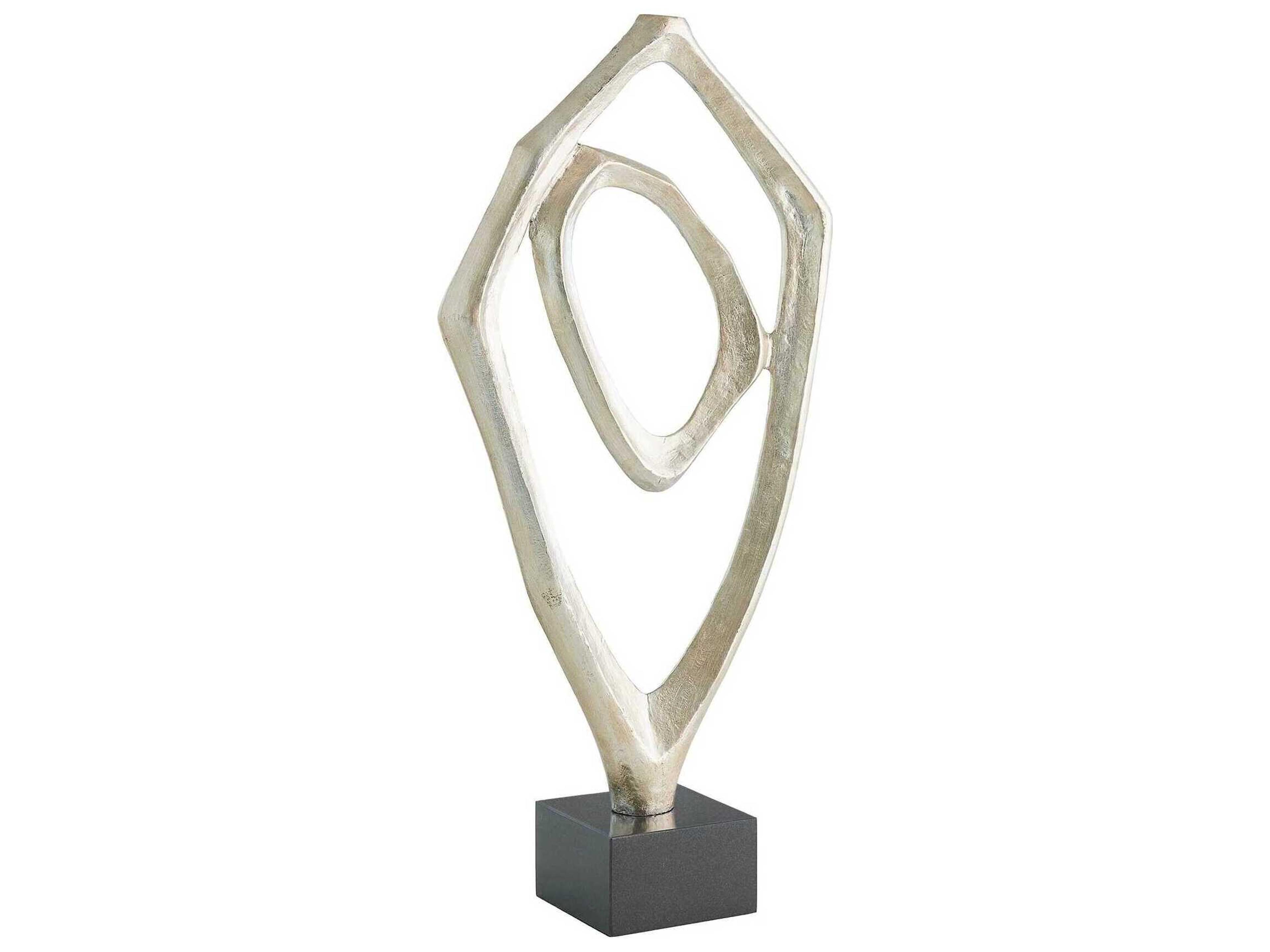 Silver Leaf Interplay Sculpture