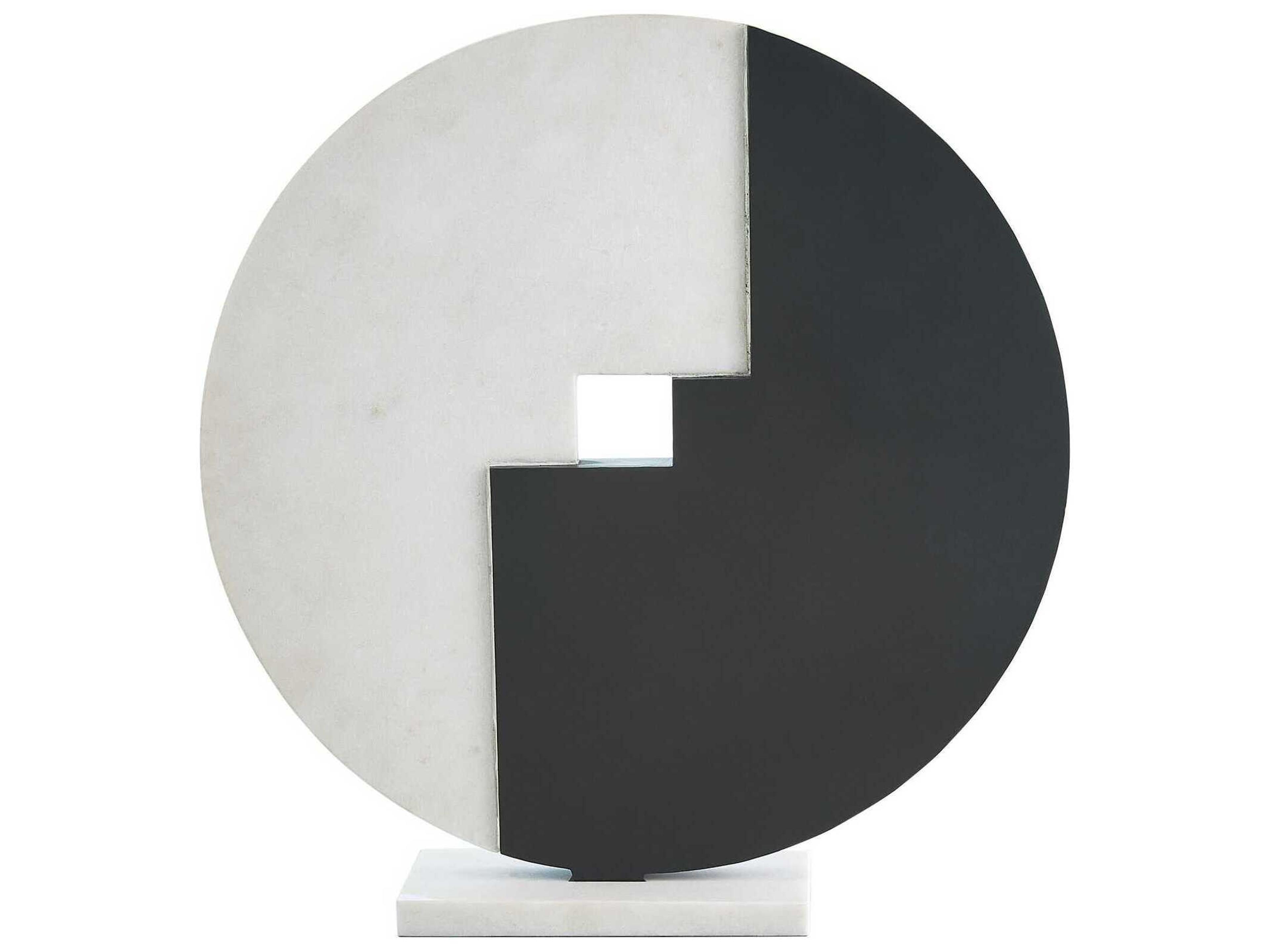 Stone Medallion Sculpture