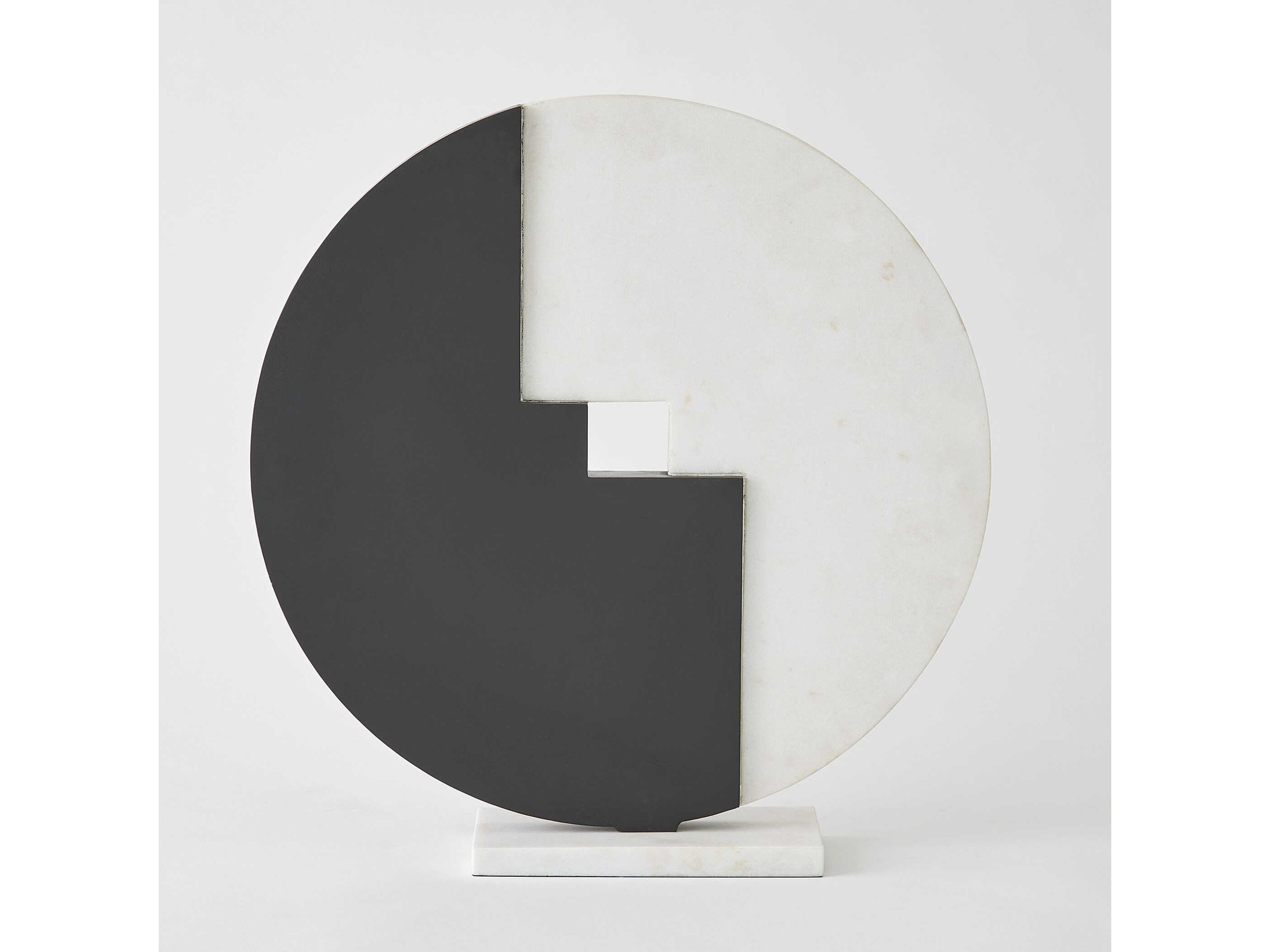 Global Views Stone Medallion Sculpture