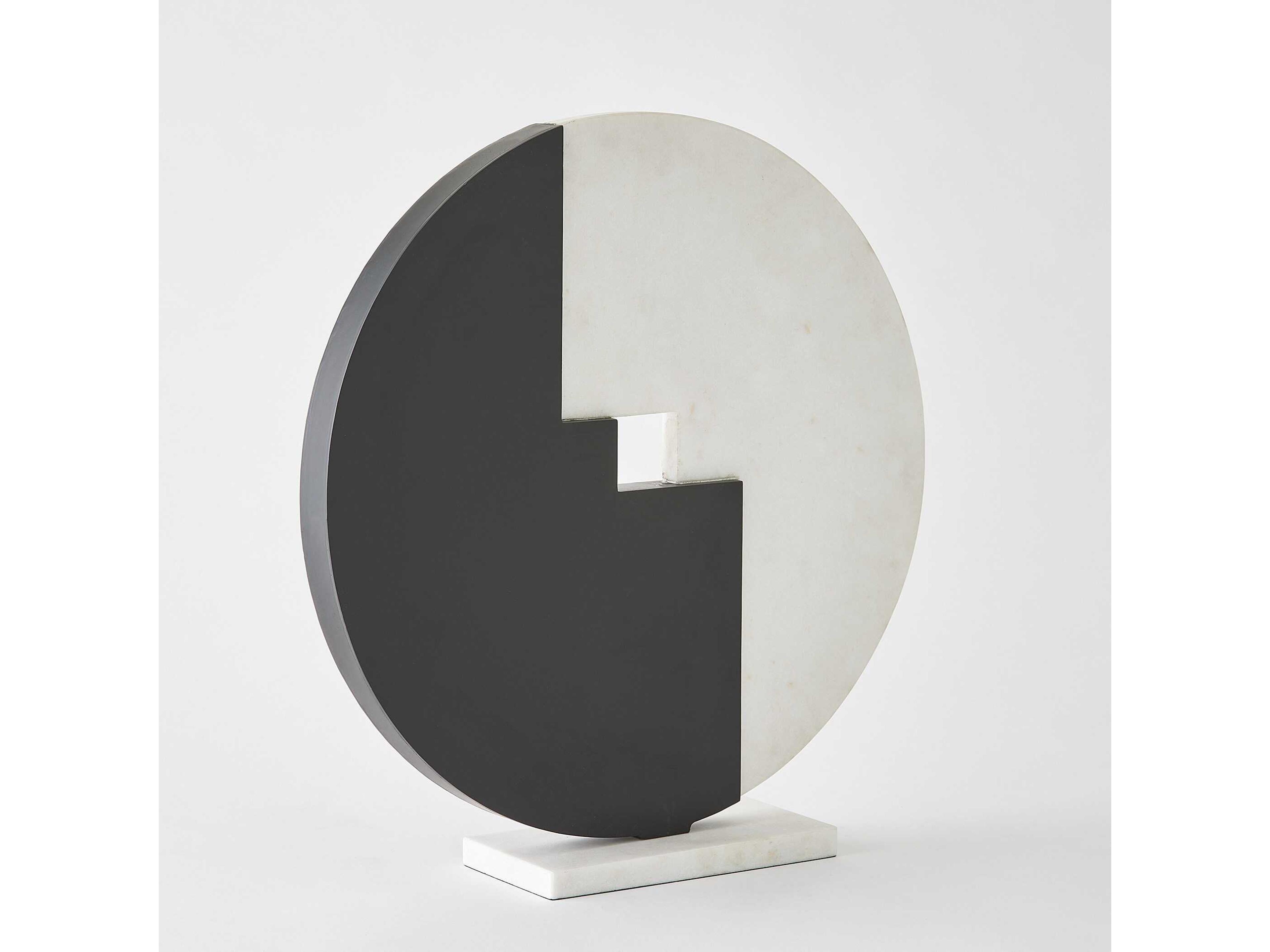 Global Views Stone Medallion Sculpture