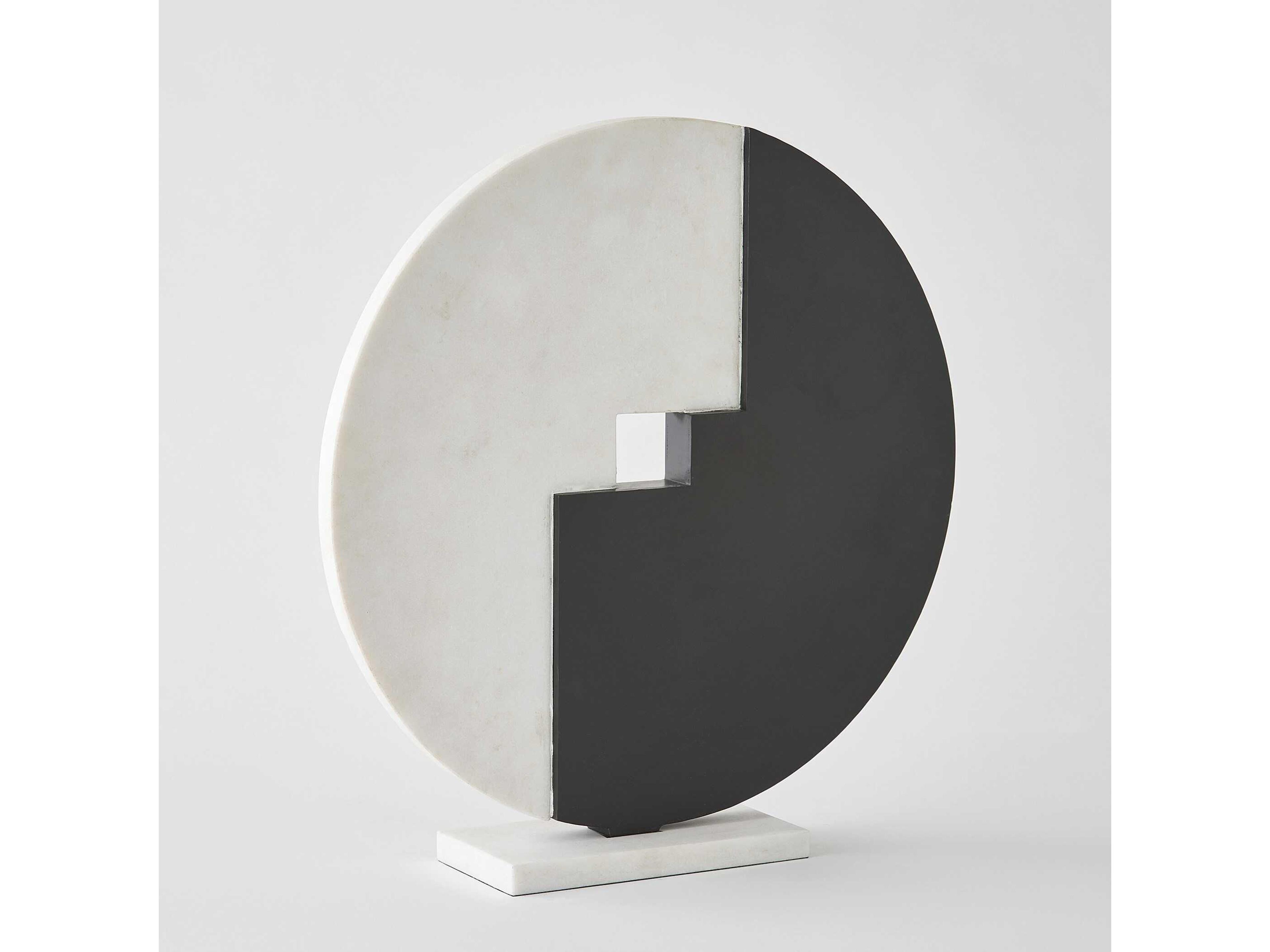 Global Views Stone Medallion Sculpture