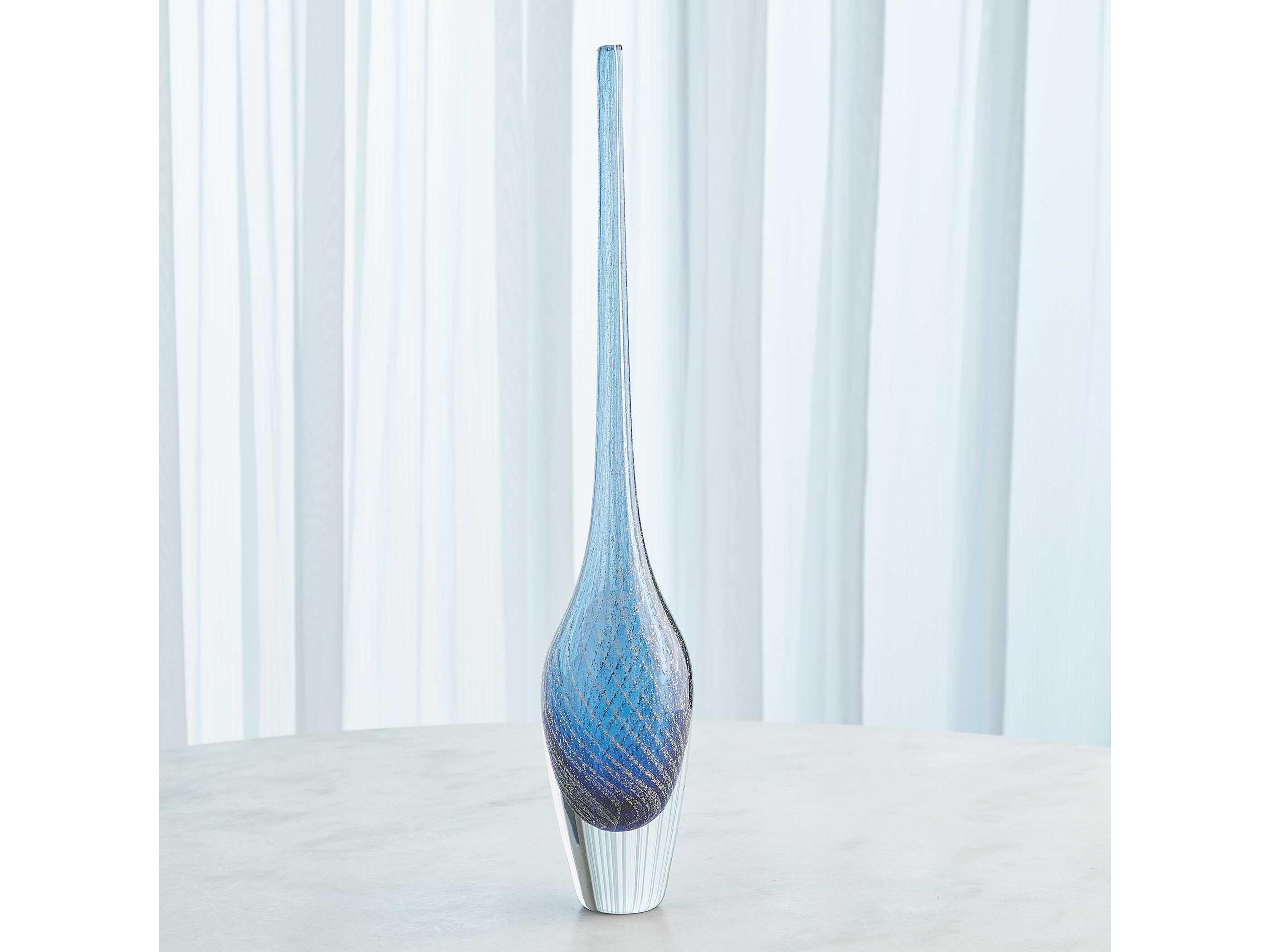 Global Views Flecked Spire Bottle