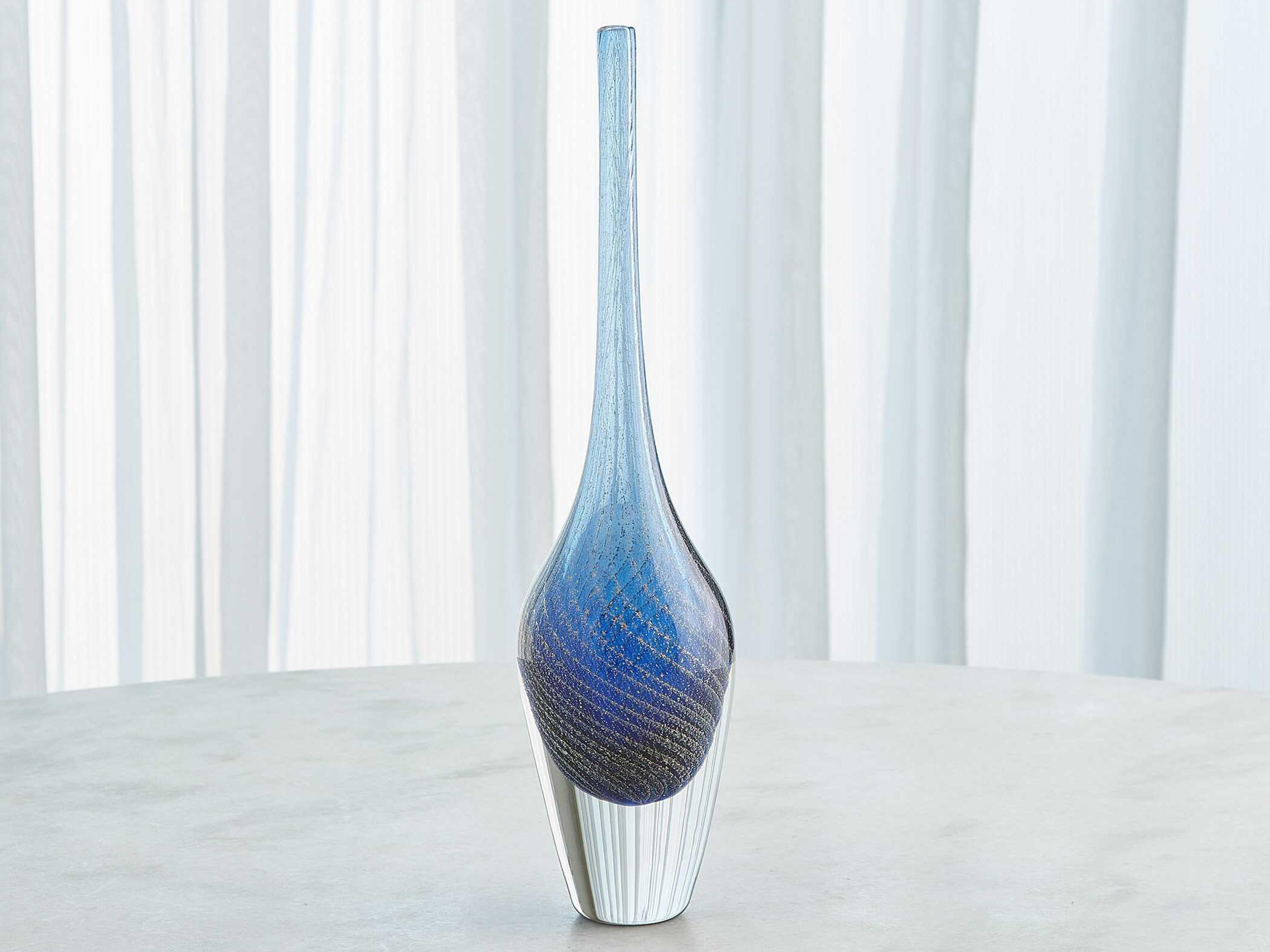 Global Views Flecked Spire Bottle