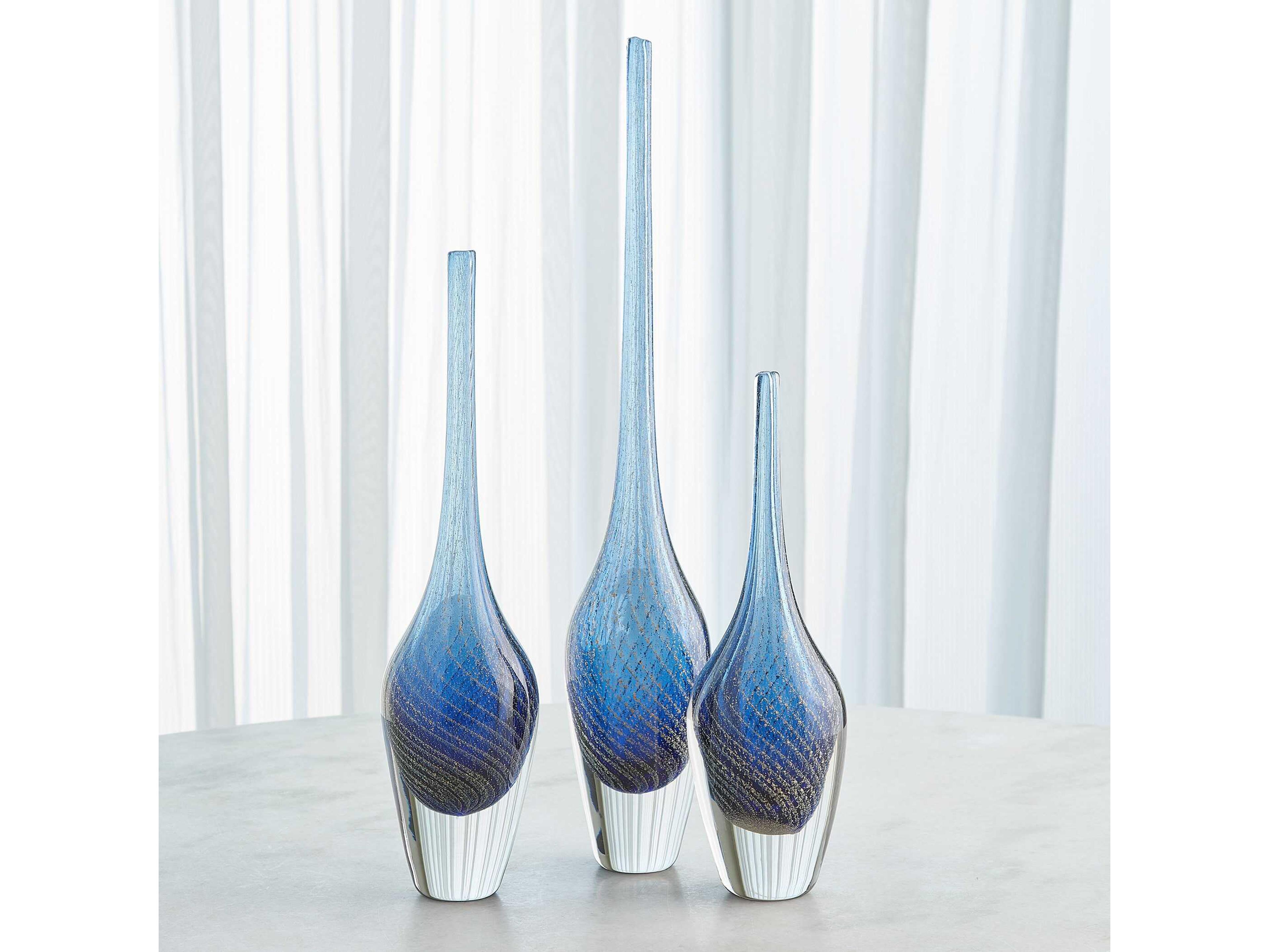 Global Views Flecked Spire Bottle