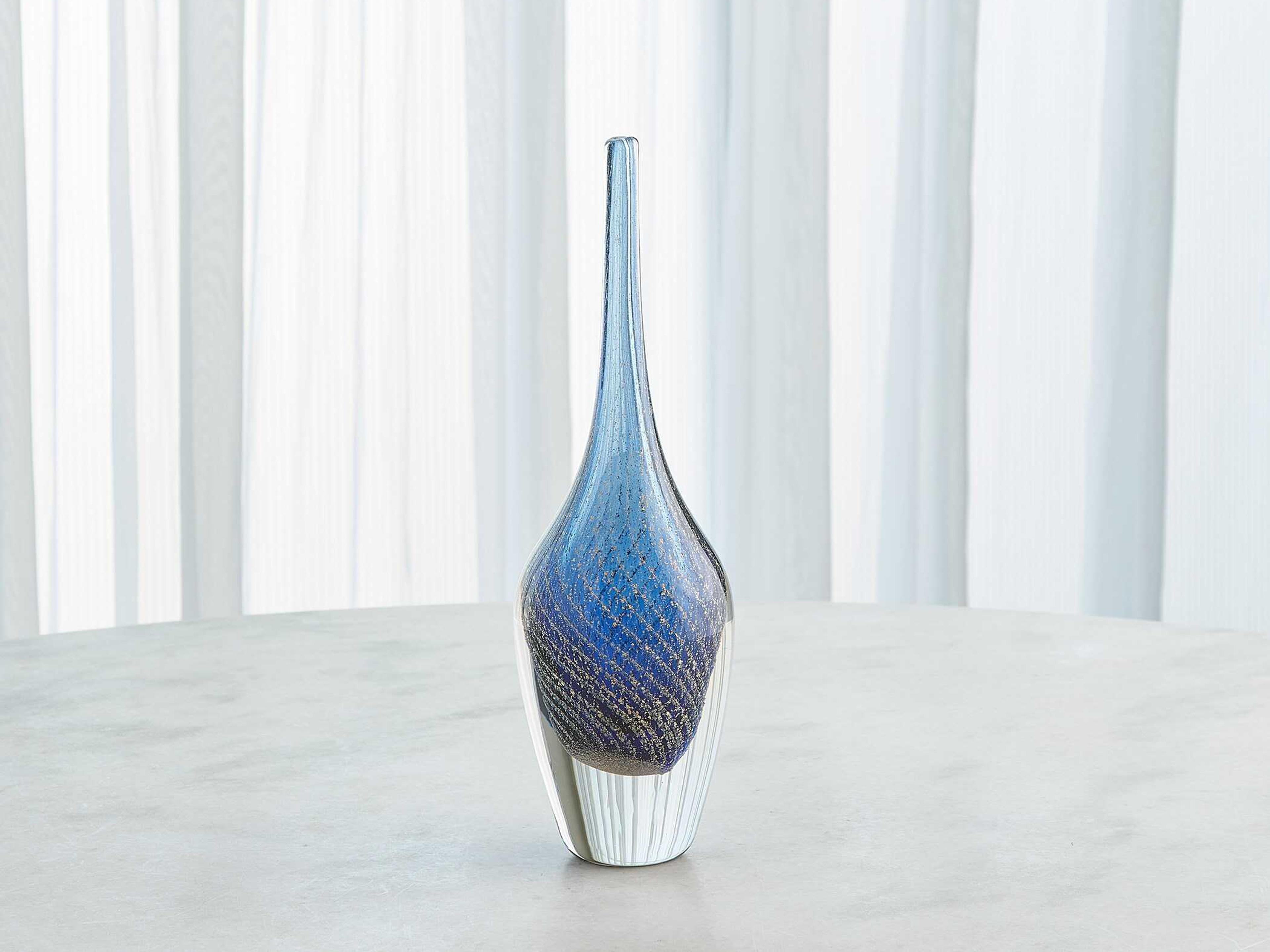 Global Views Flecked Spire Bottle