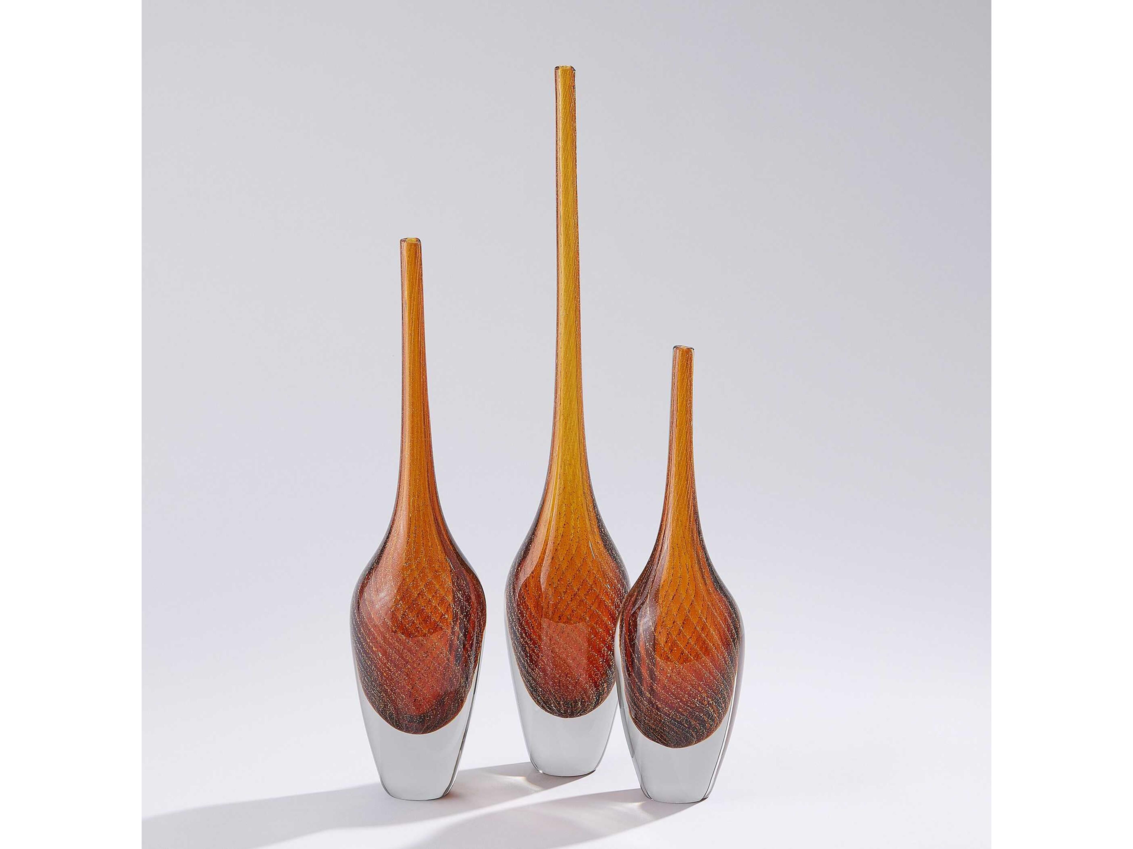 Global Views Flecked Spire Bottle