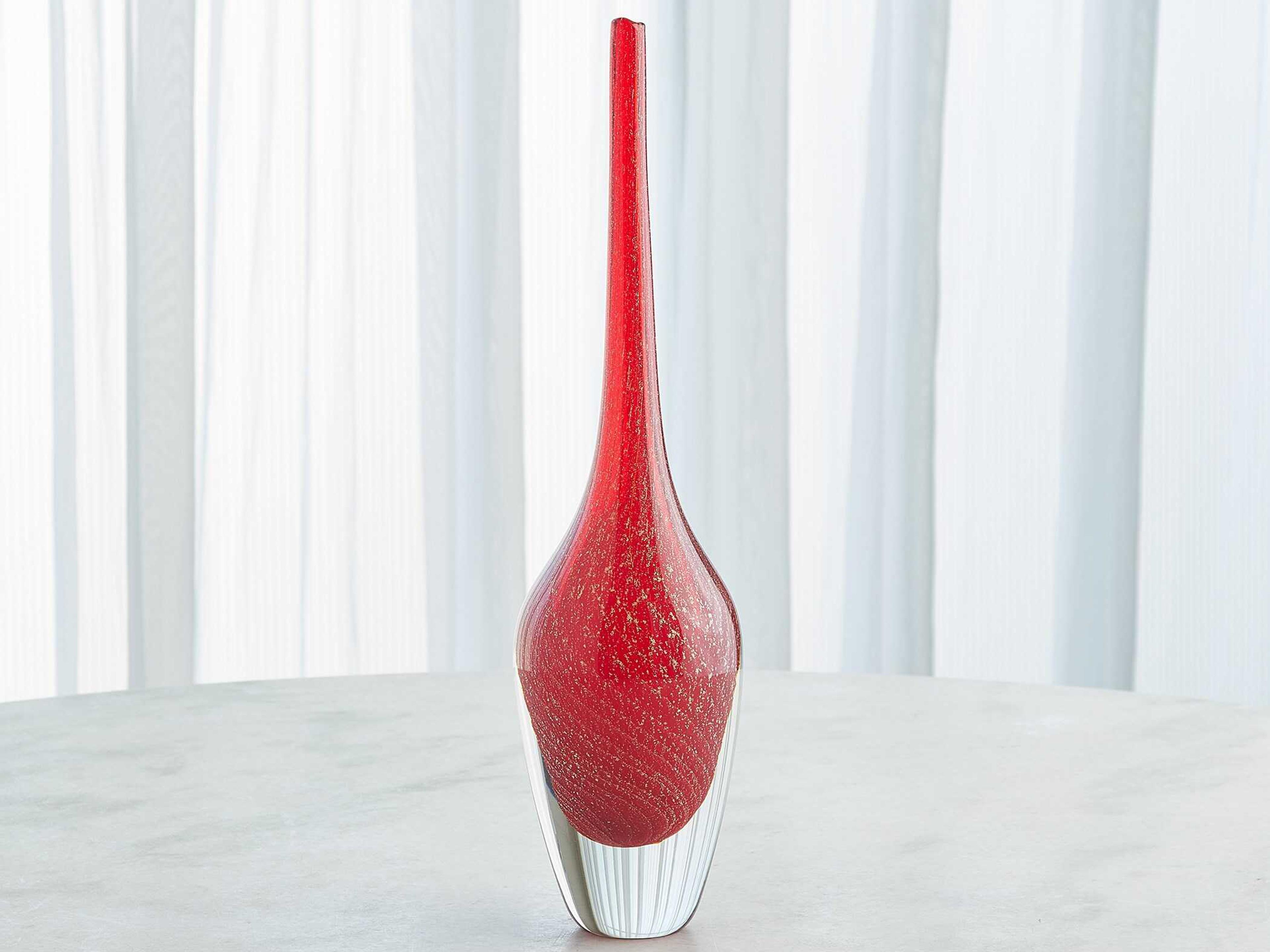 Global Views Flecked Spire Bottle