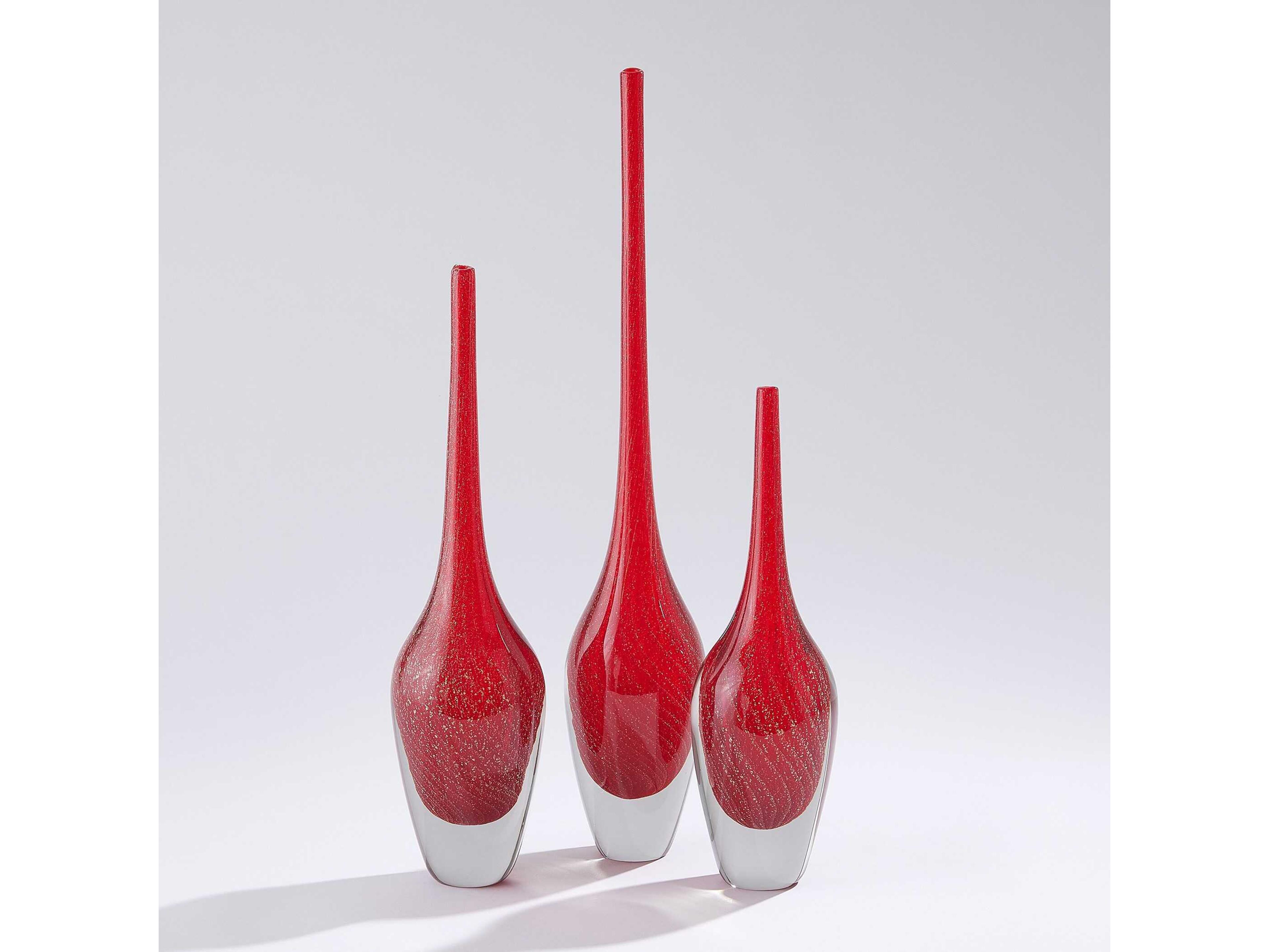 Global Views Flecked Spire Bottle