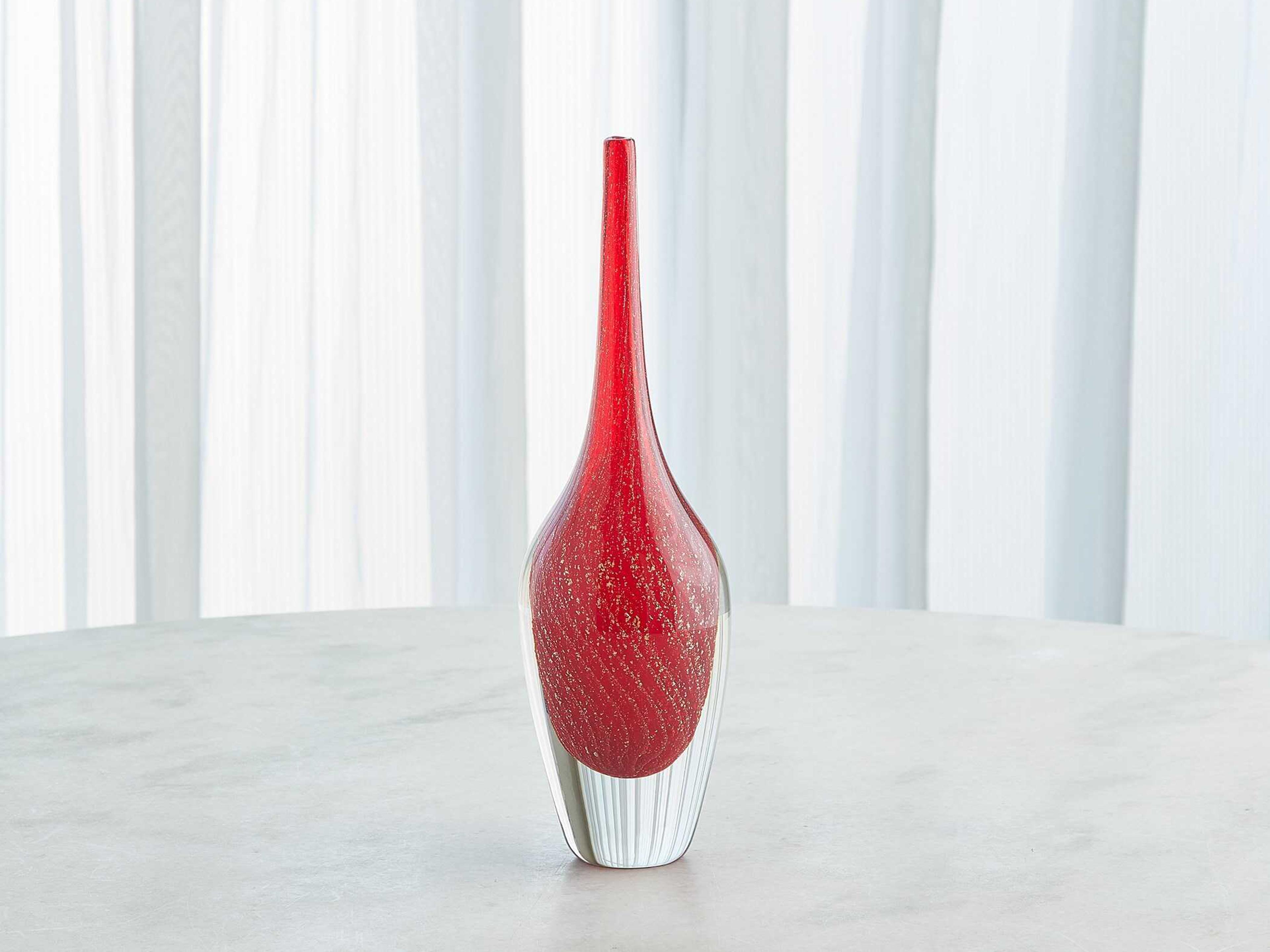 Global Views Flecked Spire Bottle