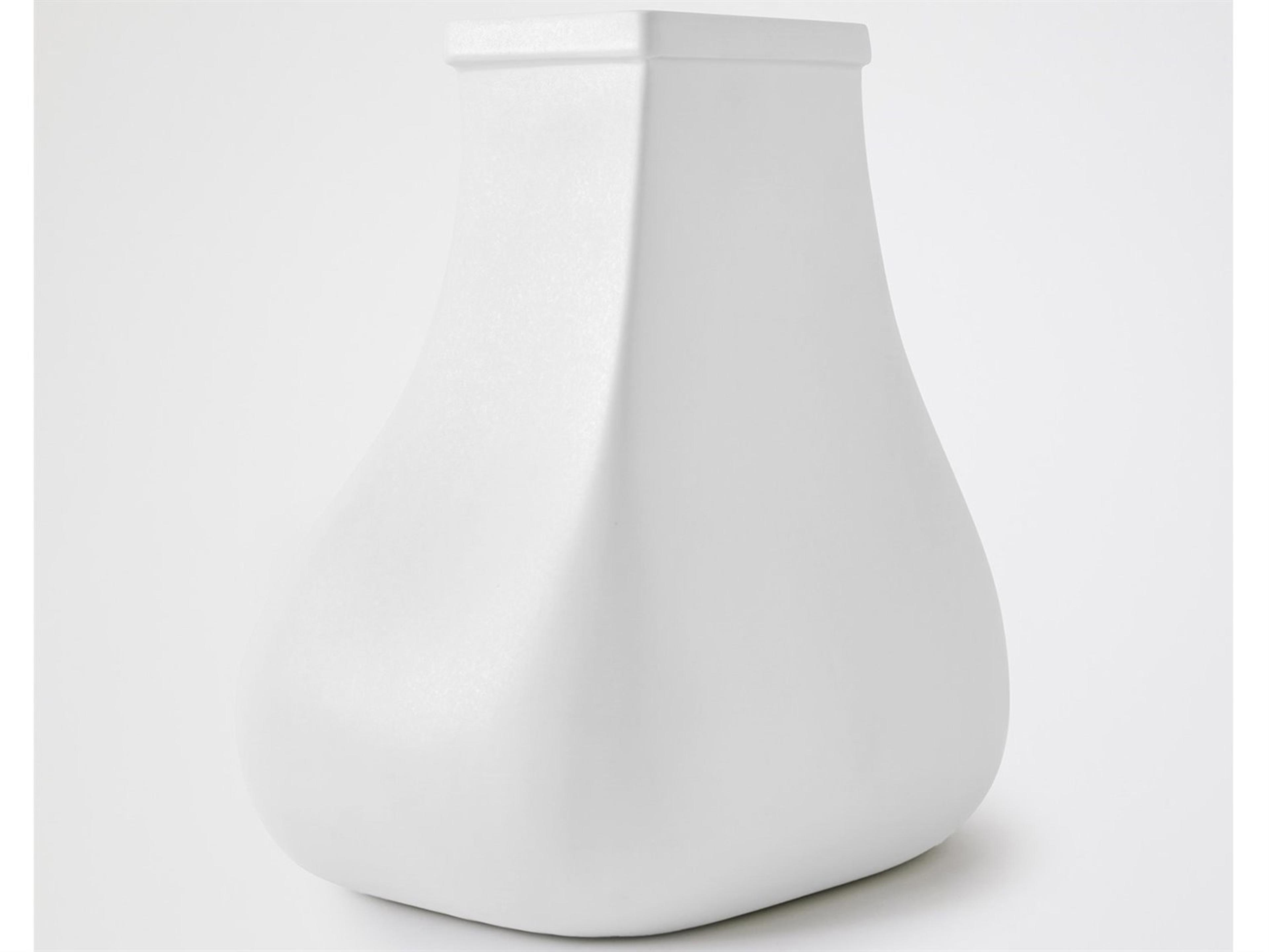 Global Views Sac Vessel White Vase Large