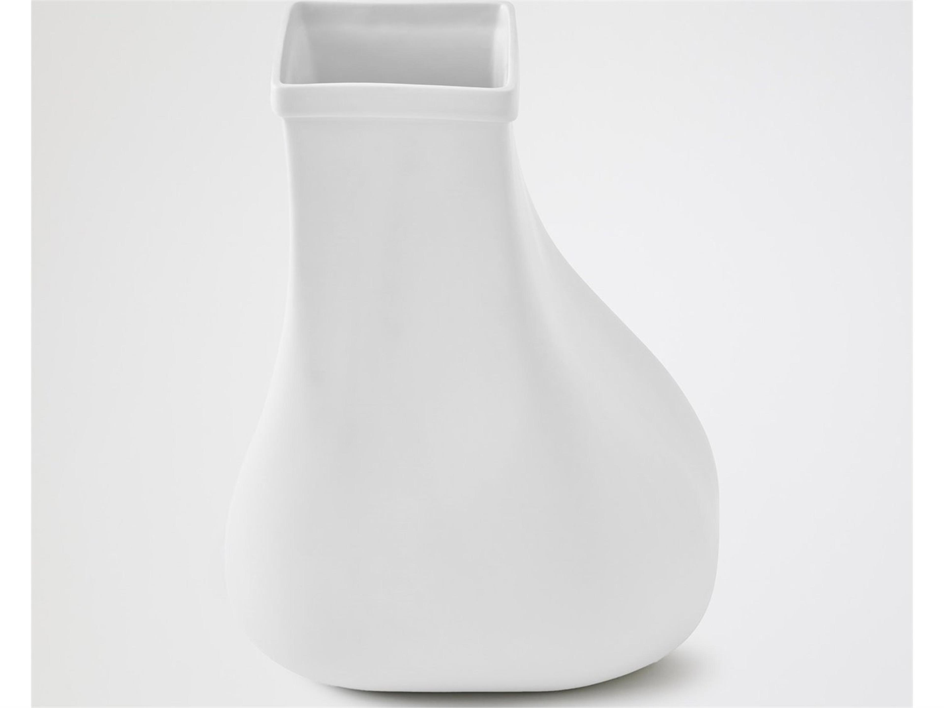 Global Views Sac Vessel White Vase Large