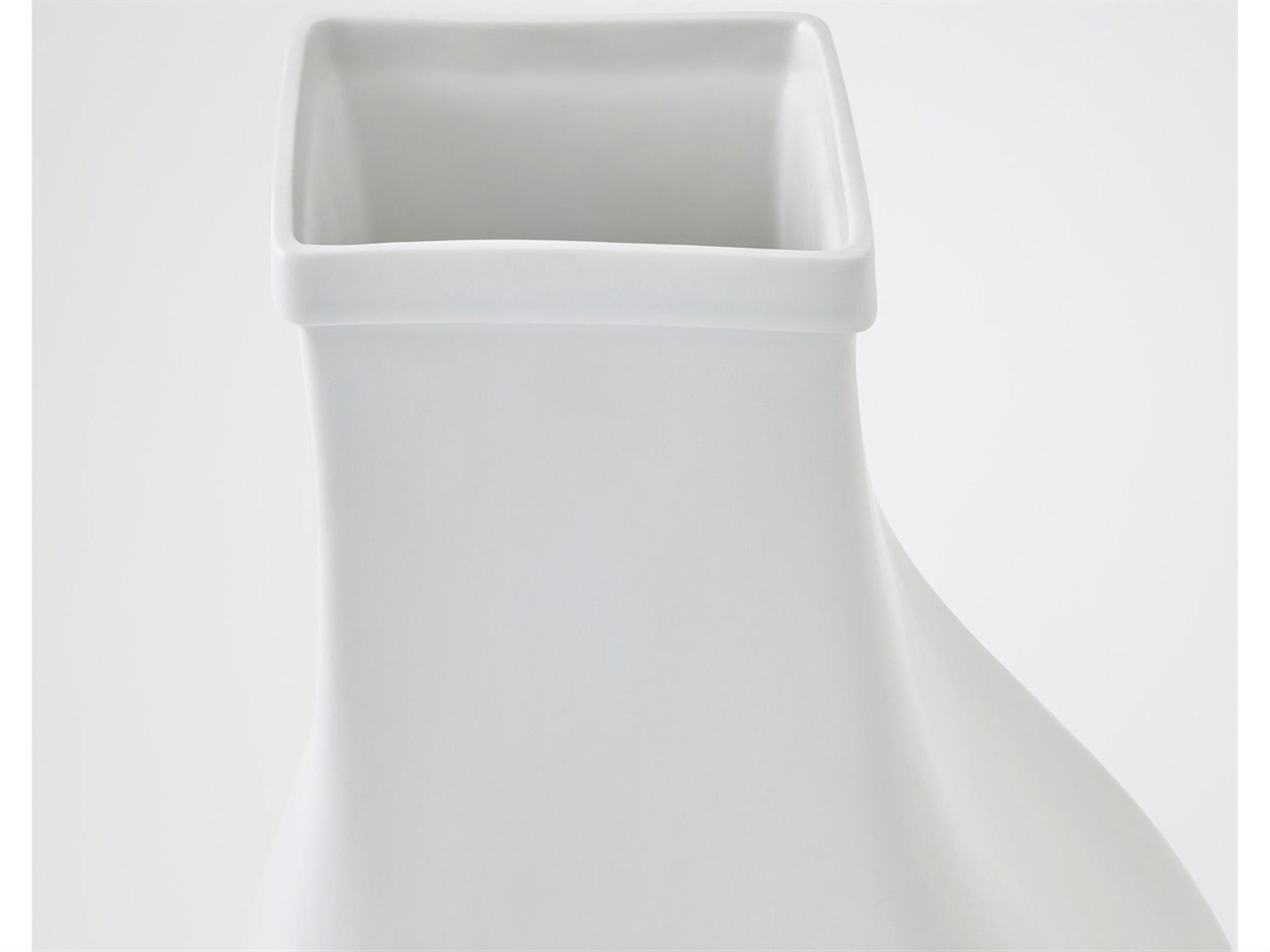 Global Views Sac Vessel White Vase Large