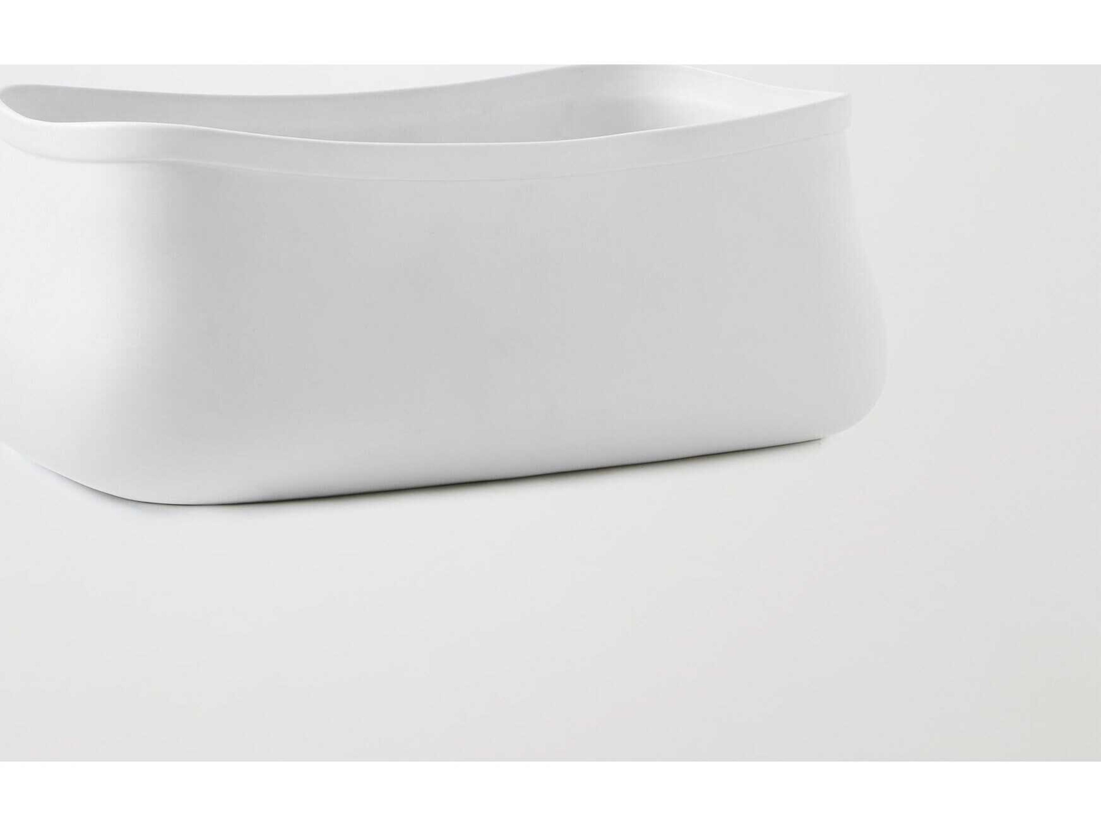 Global Views Sac White Decorative Plate