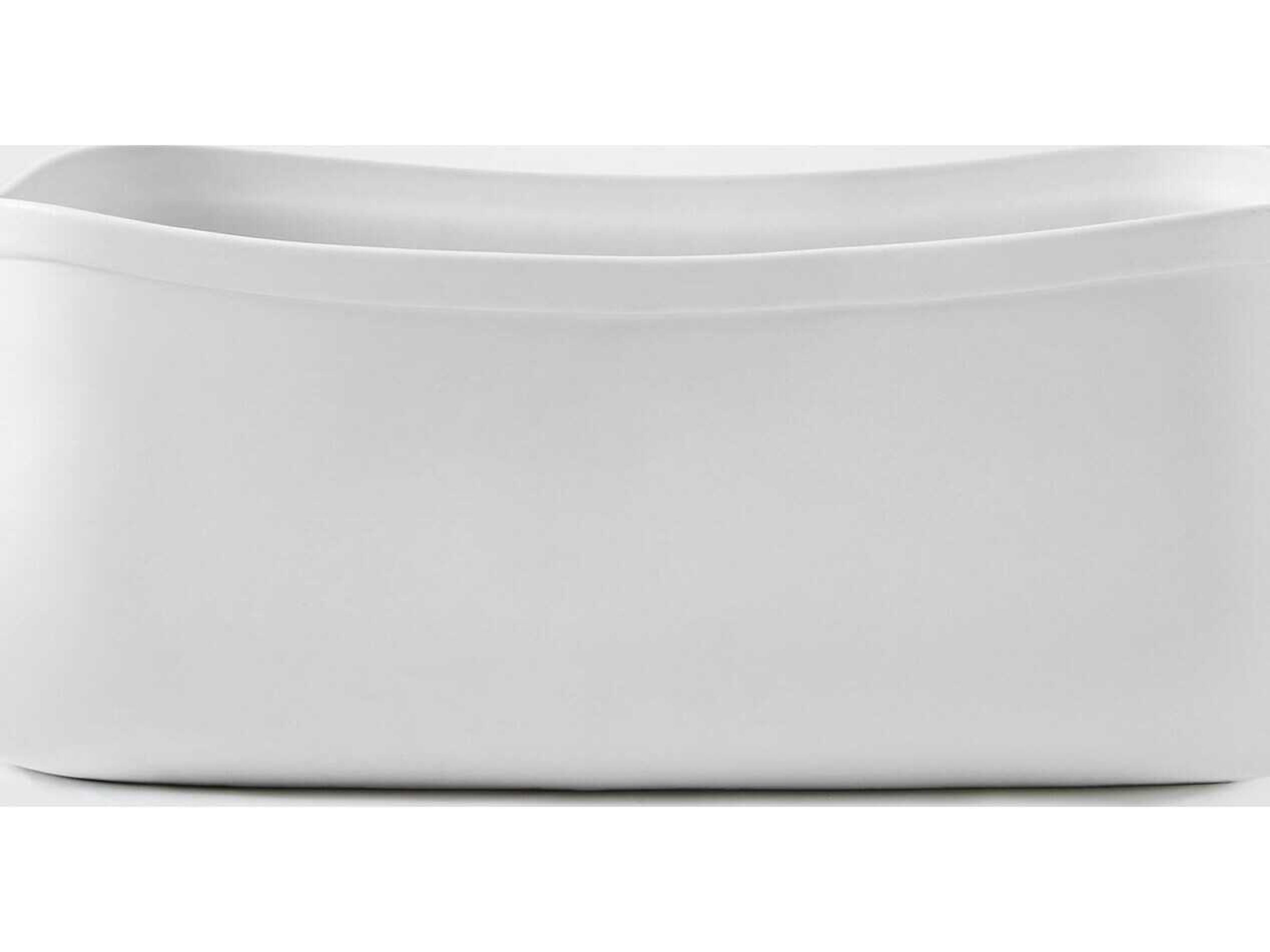 Global Views Sac White Decorative Plate