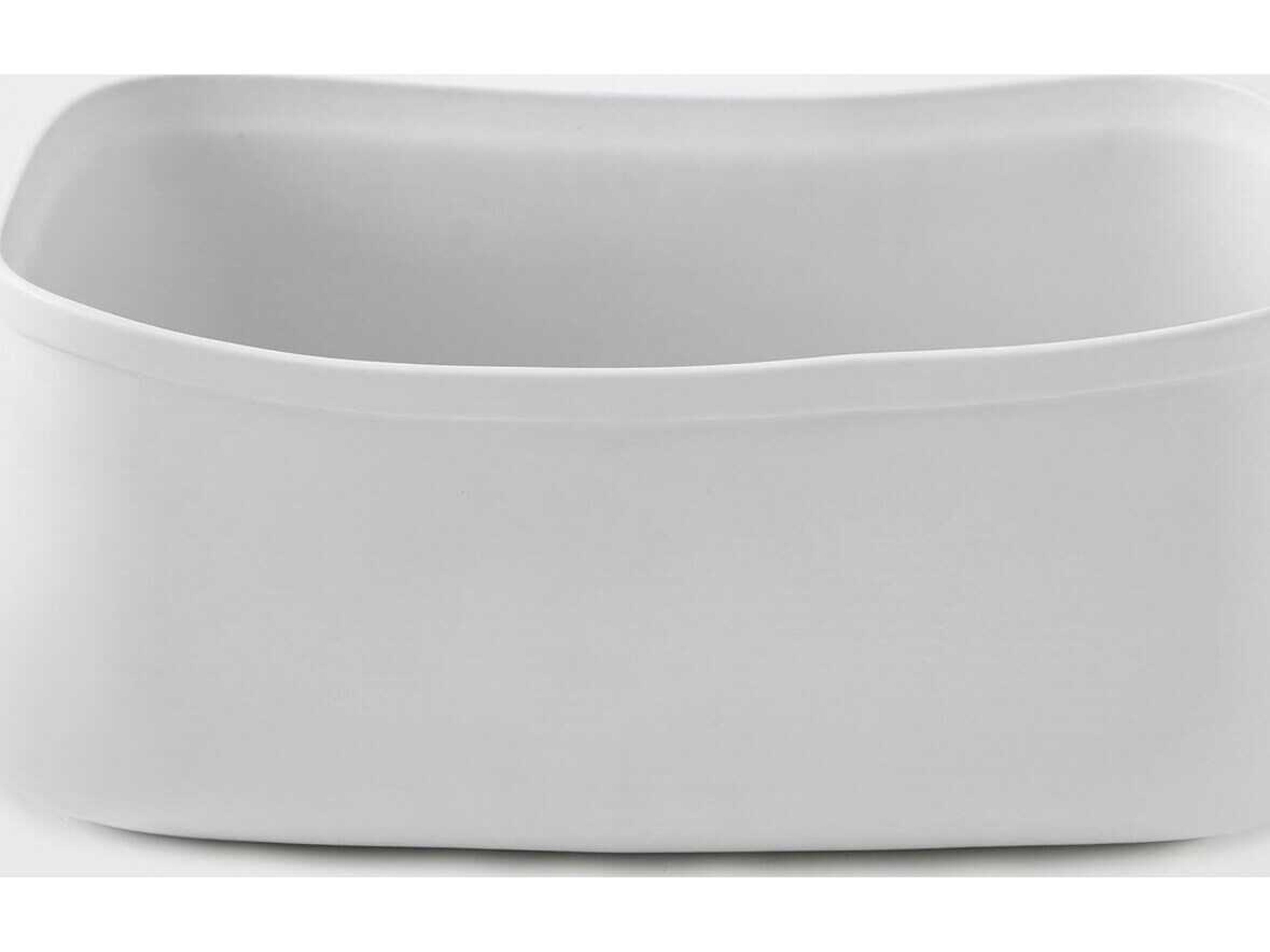 Global Views Sac White Decorative Plate