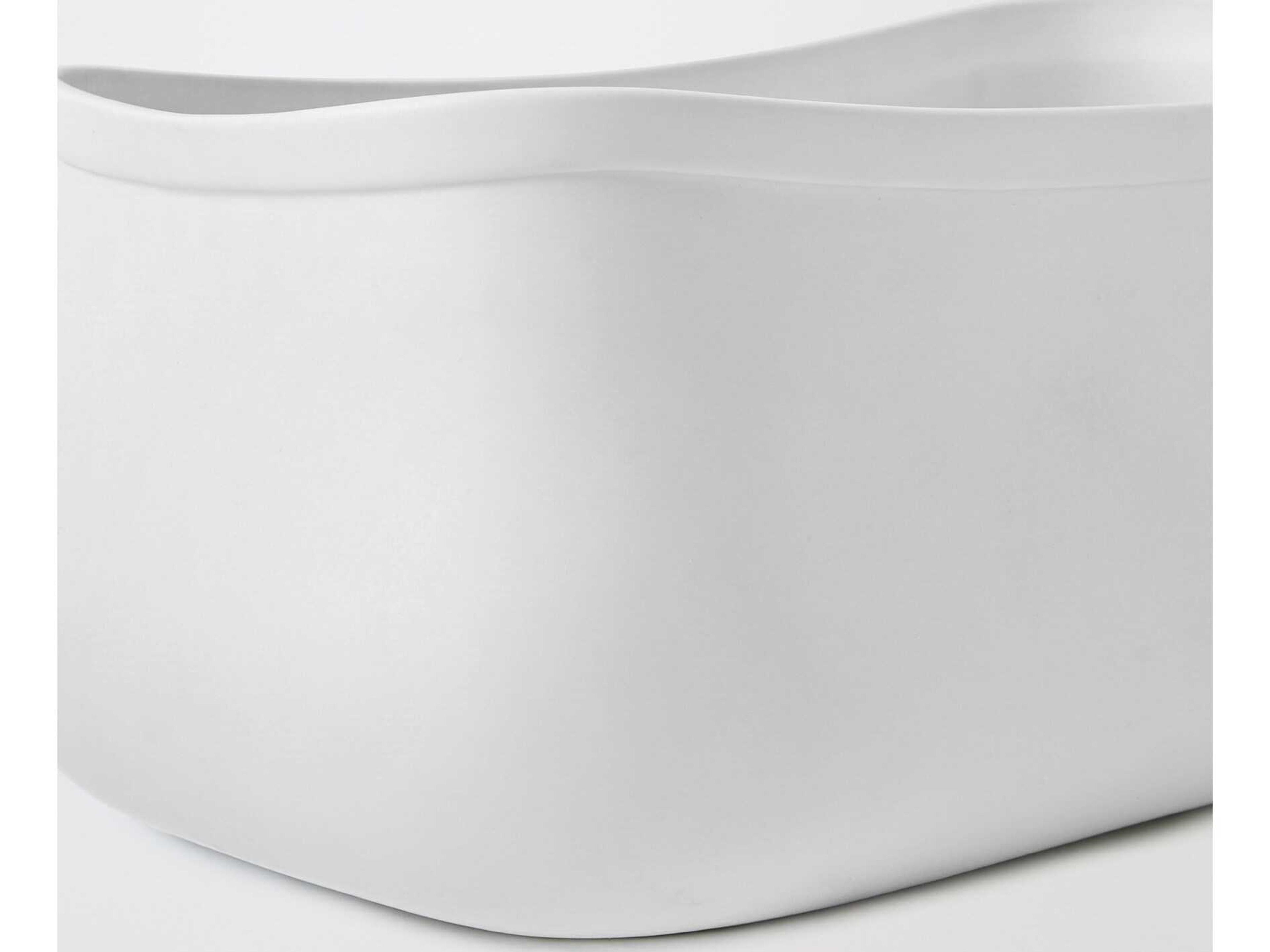 Global Views Sac White Decorative Plate