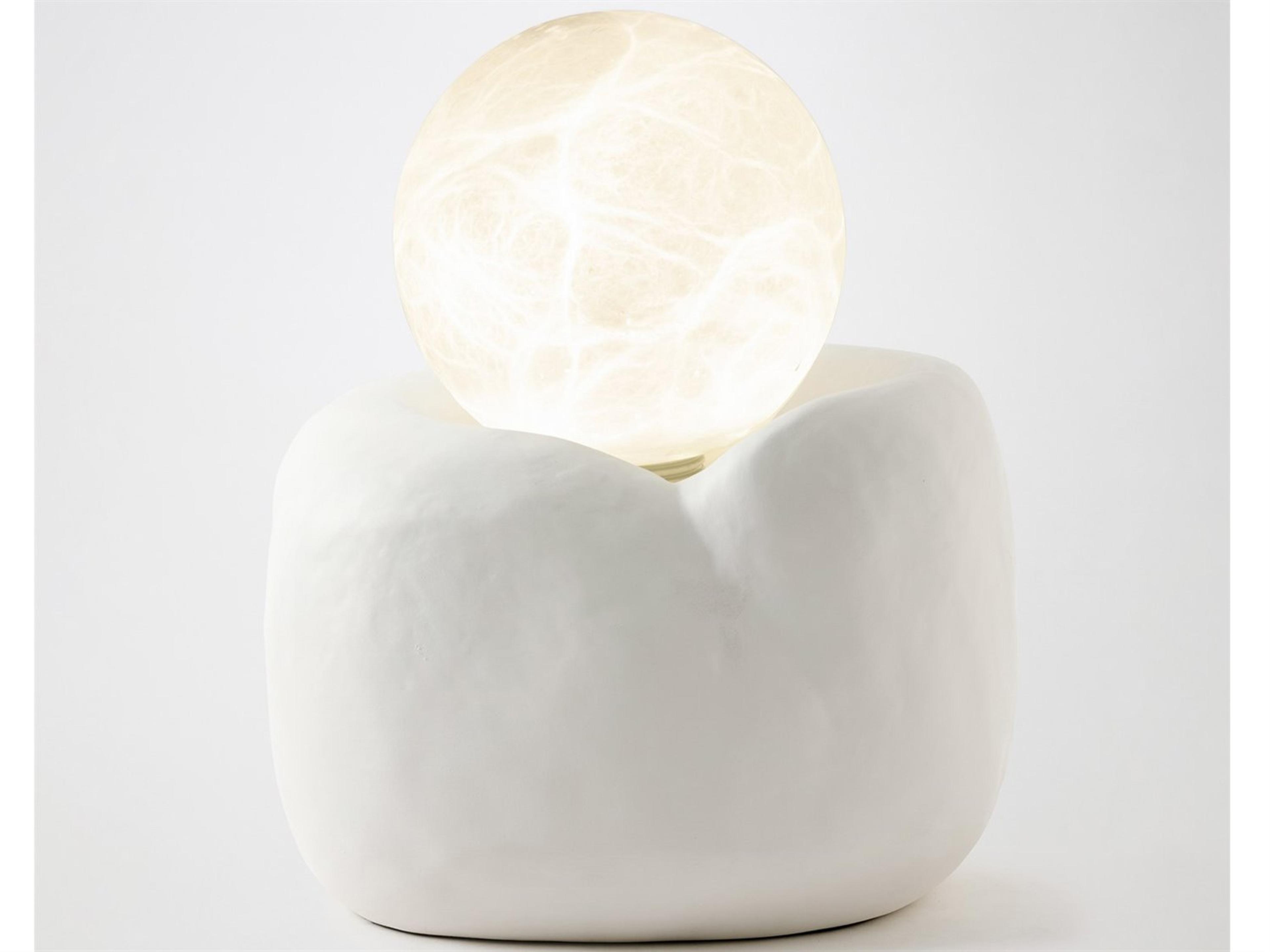 Ampelus Matte White Table Lamp