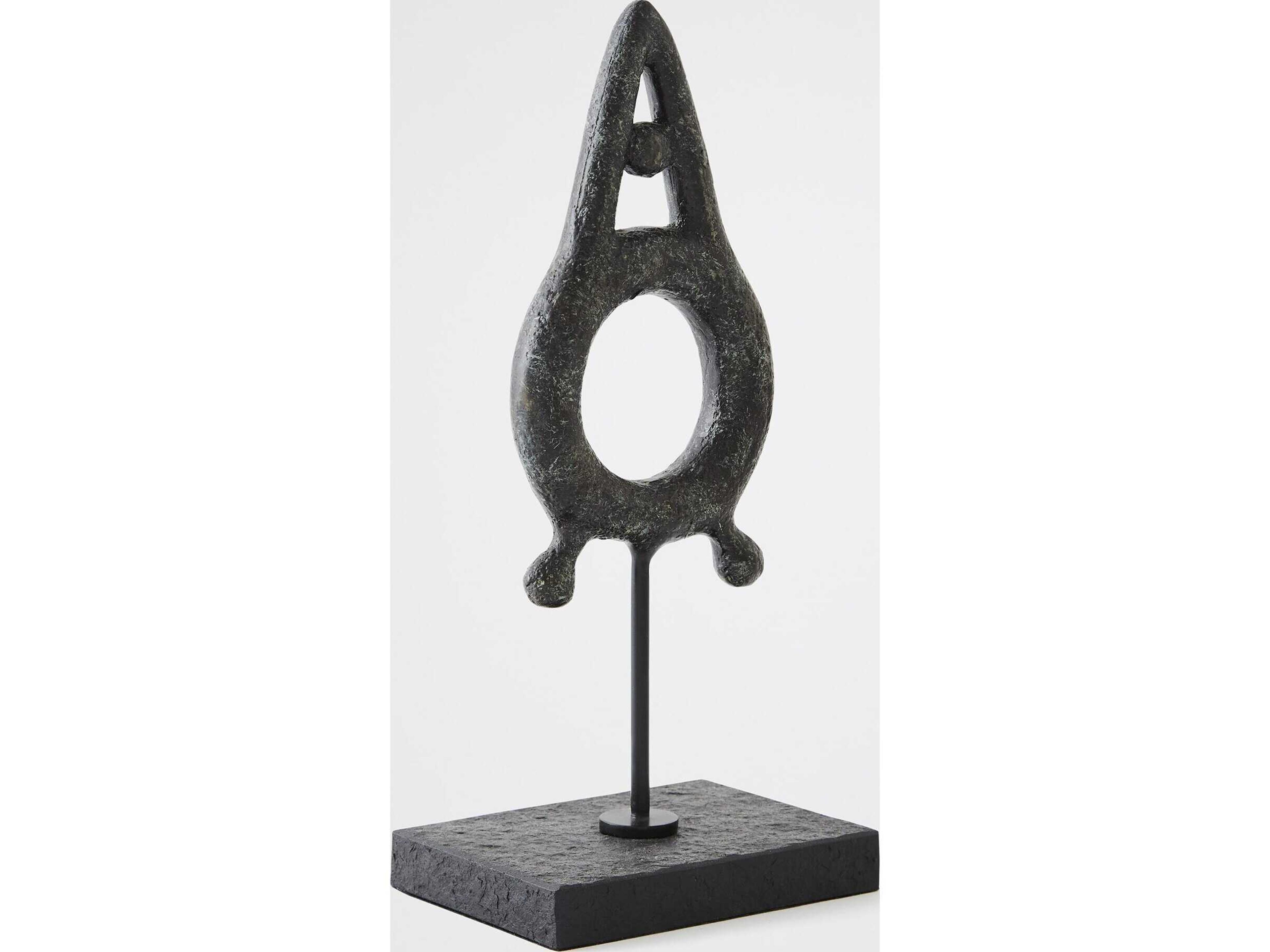 Global Views Sarastro Verdigris Sculpture