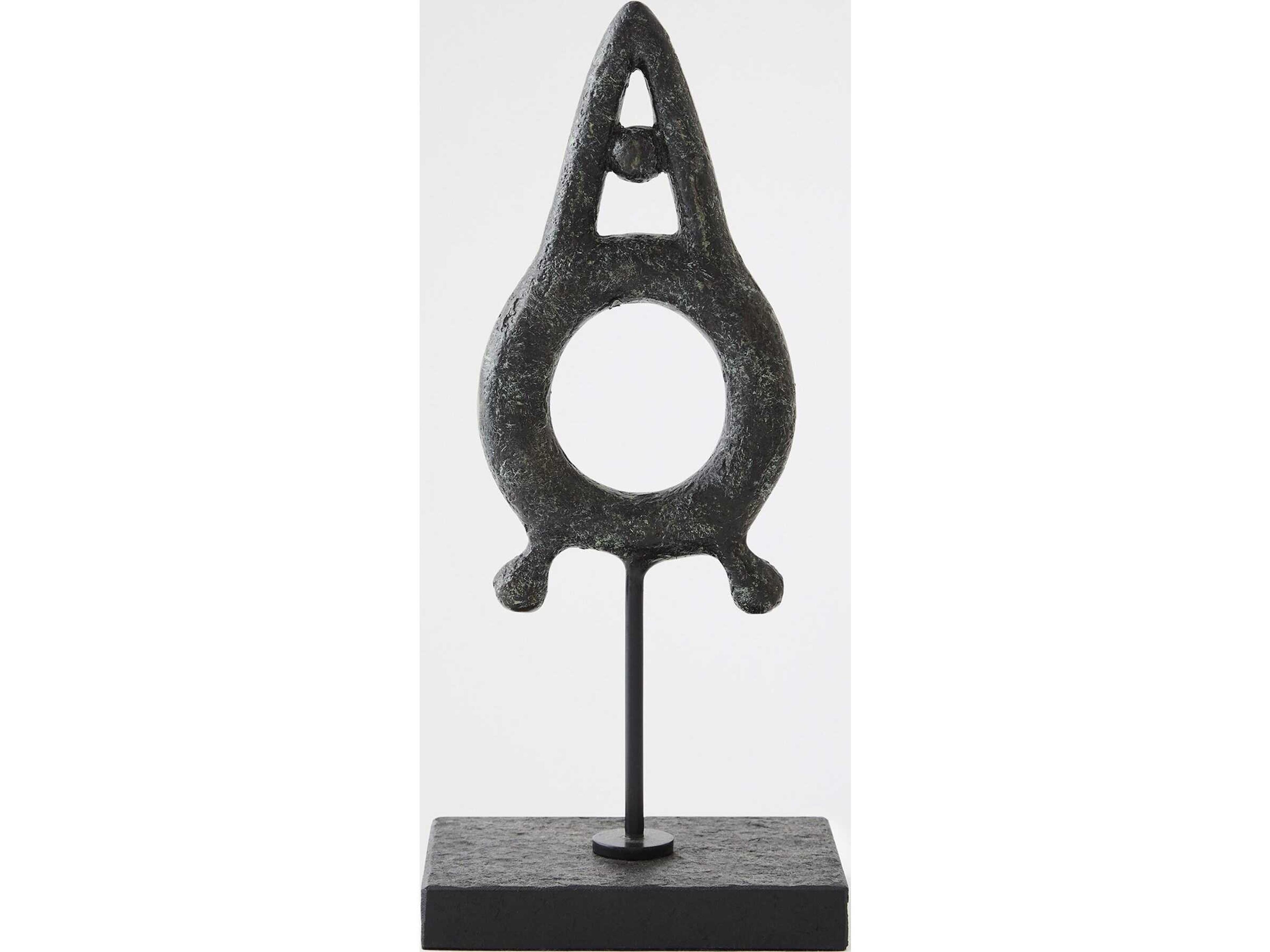 Global Views Sarastro Verdigris Sculpture