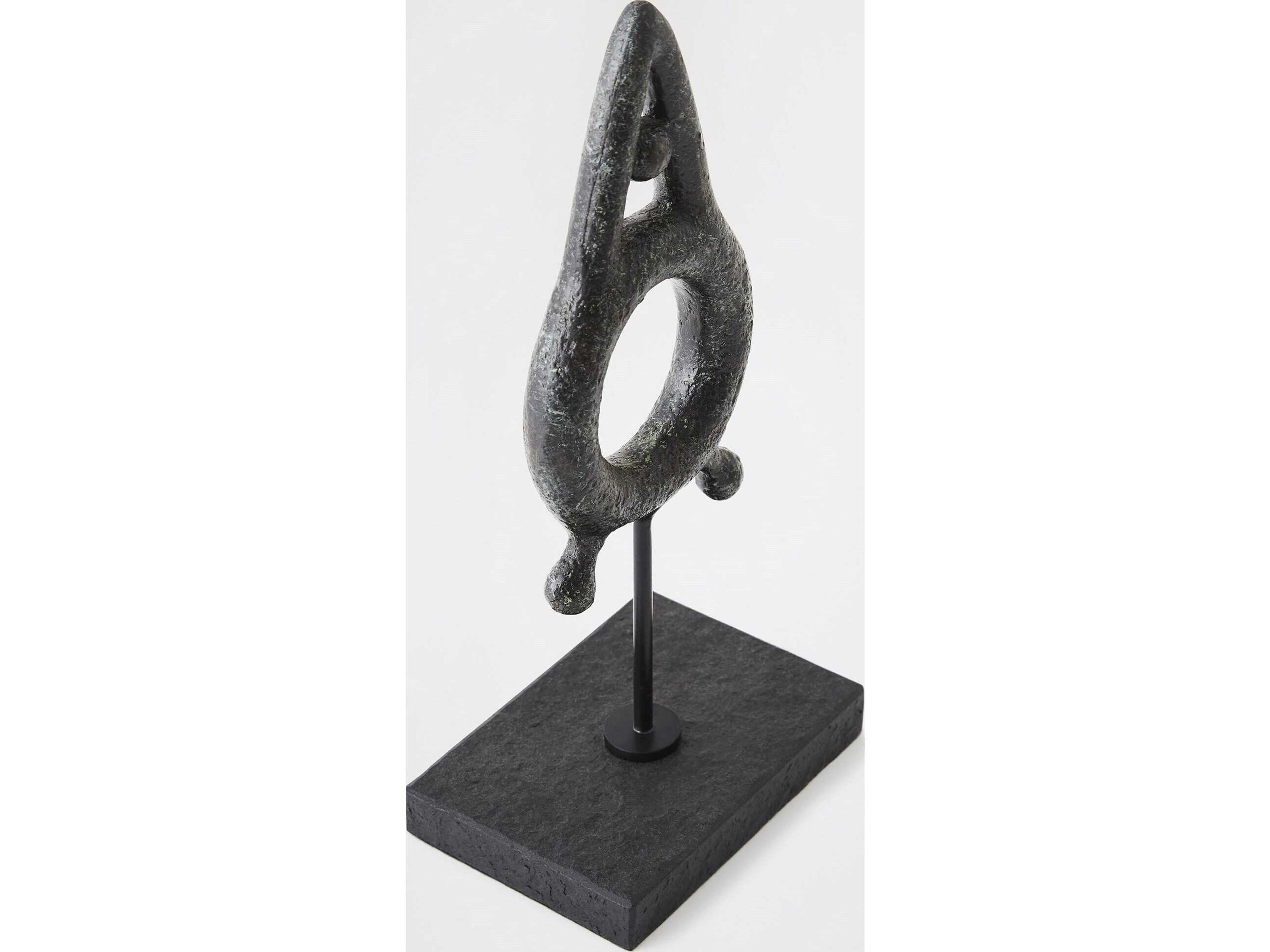 Global Views Sarastro Verdigris Sculpture