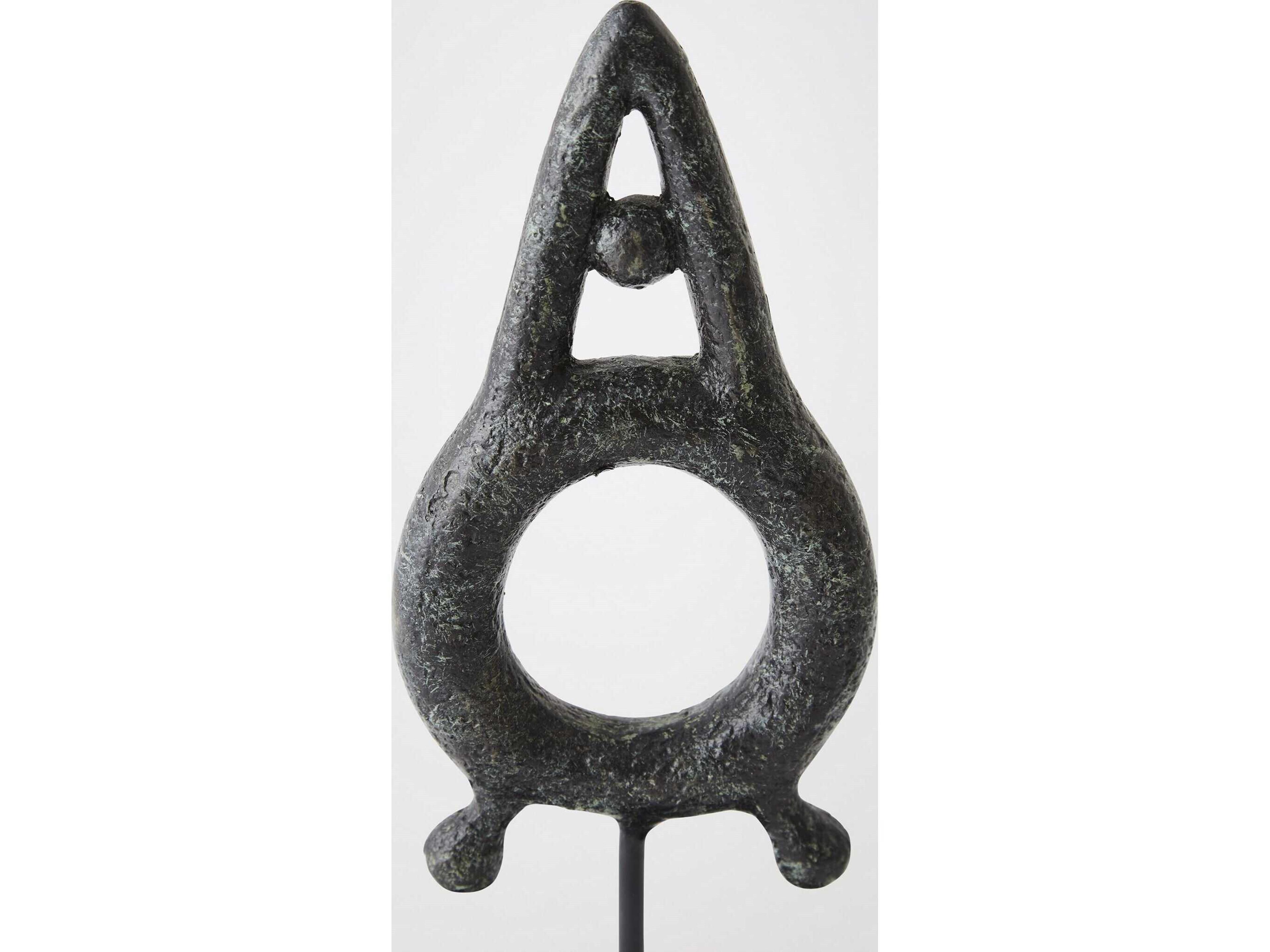 Global Views Sarastro Verdigris Sculpture