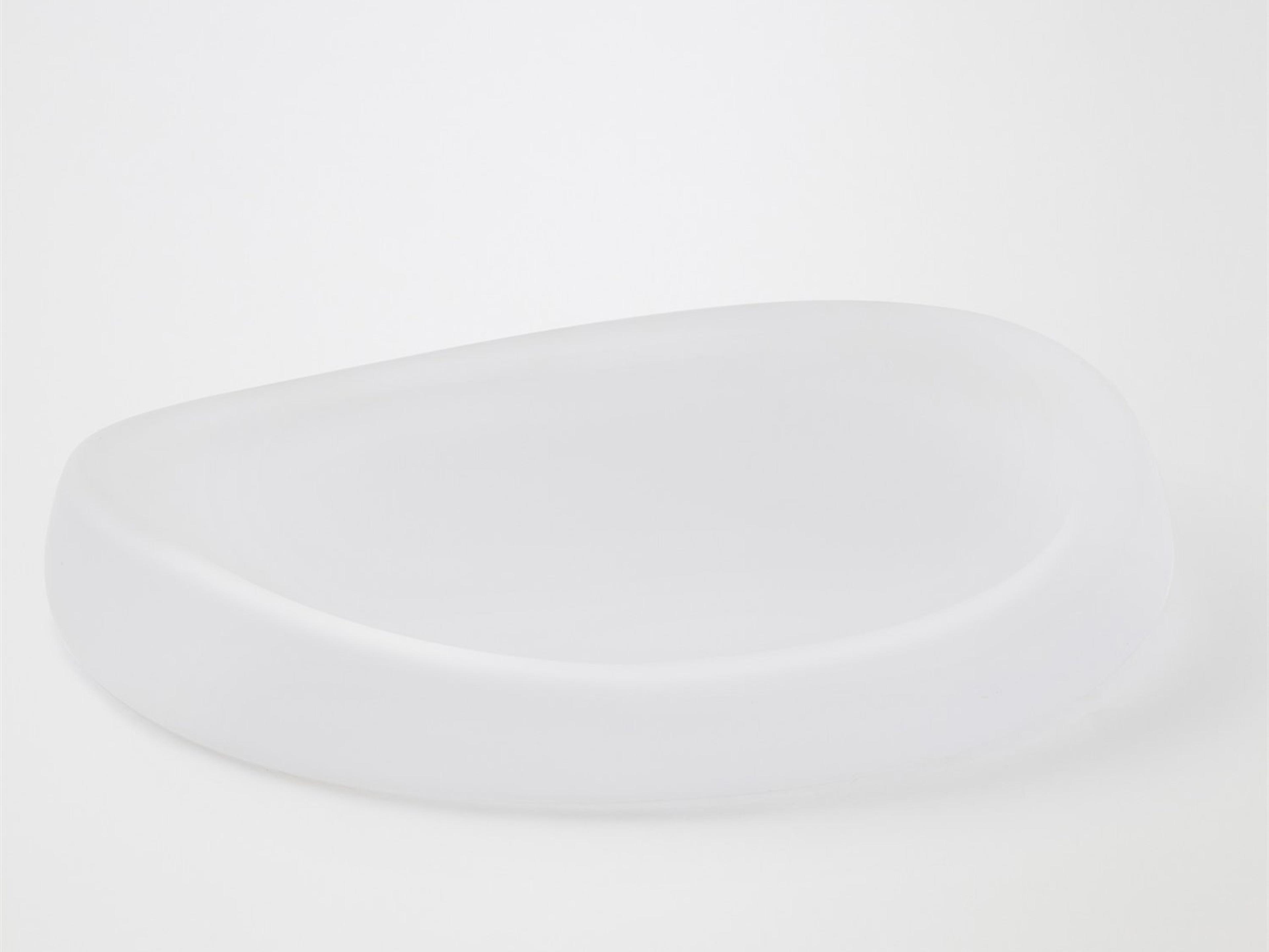 Global Views Dune Frosted Decorative Plate Large