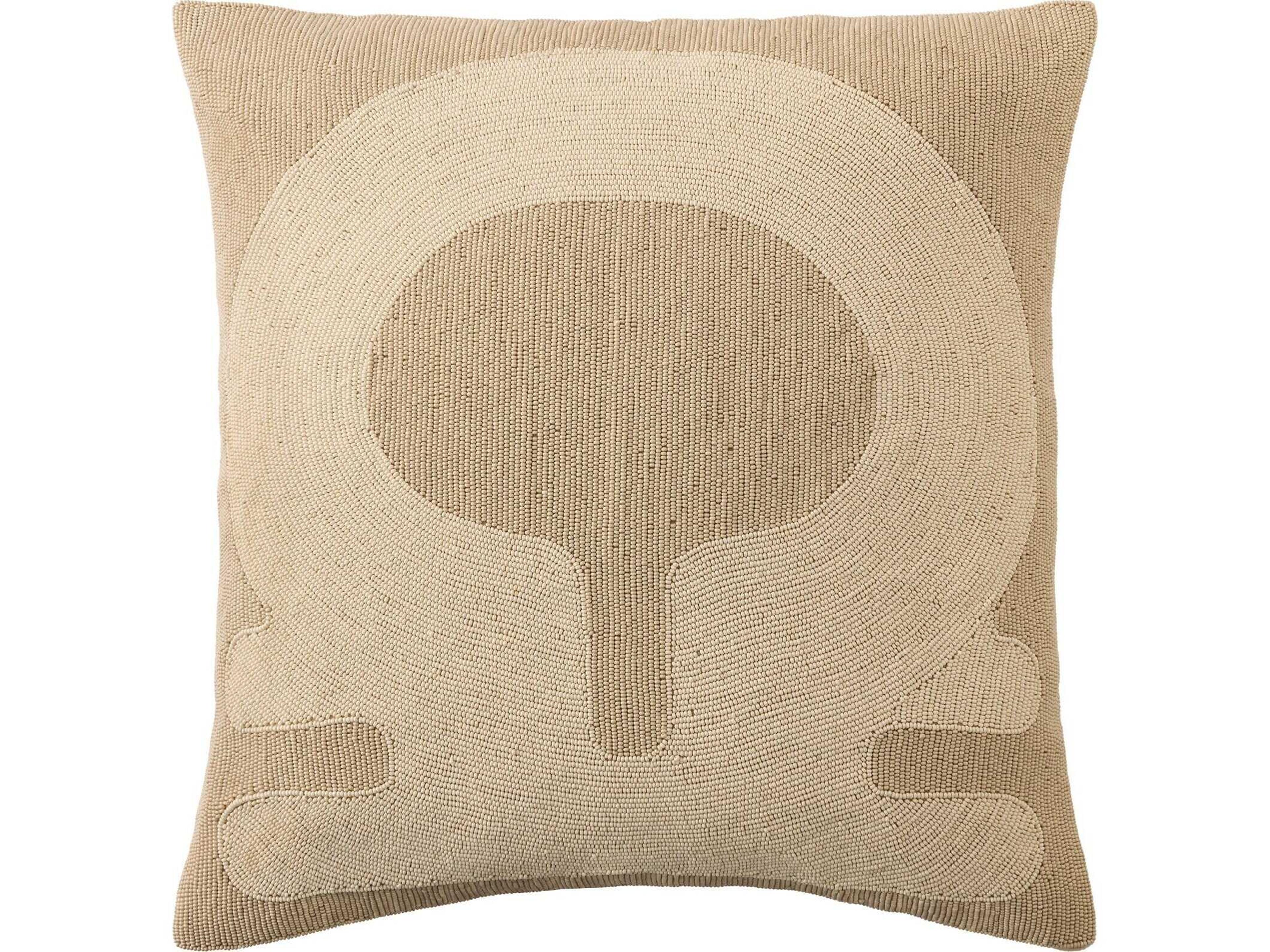 Carthago Beaded Pillow-Key-Sand