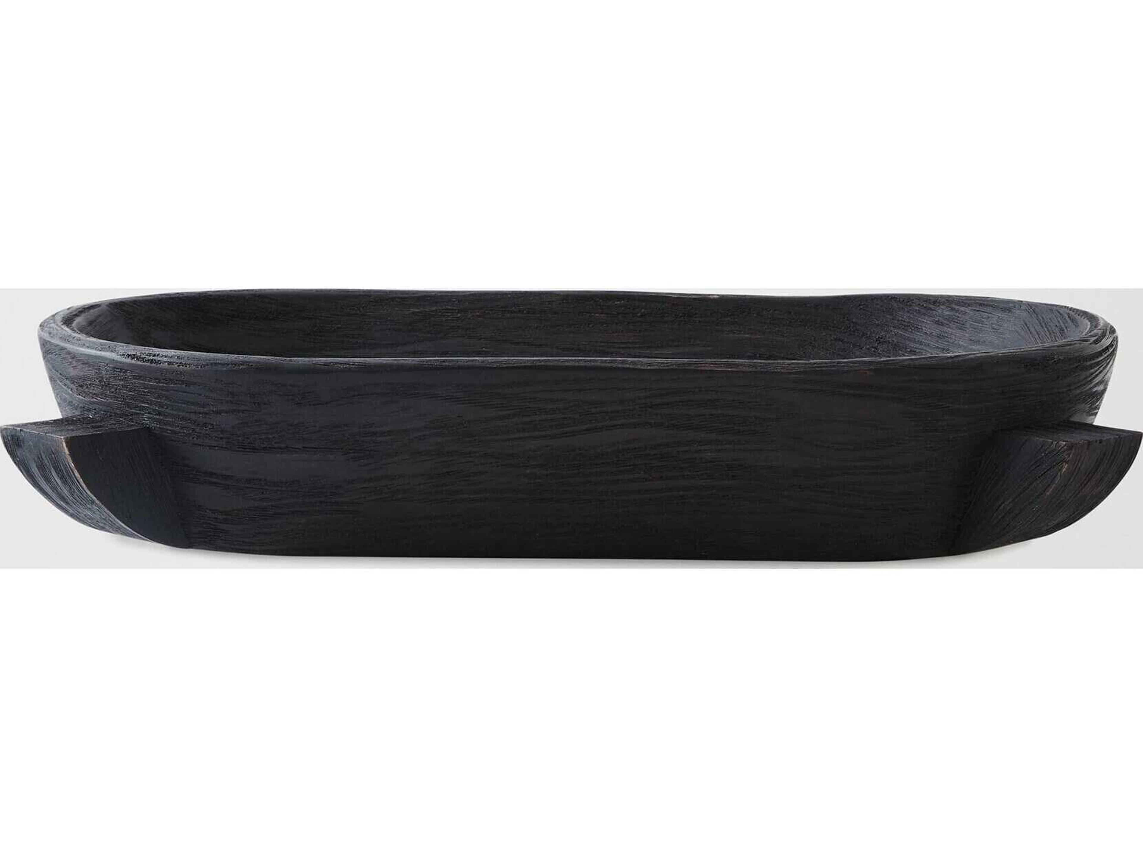 Global Views Dome Ebony Decorative Plate Large