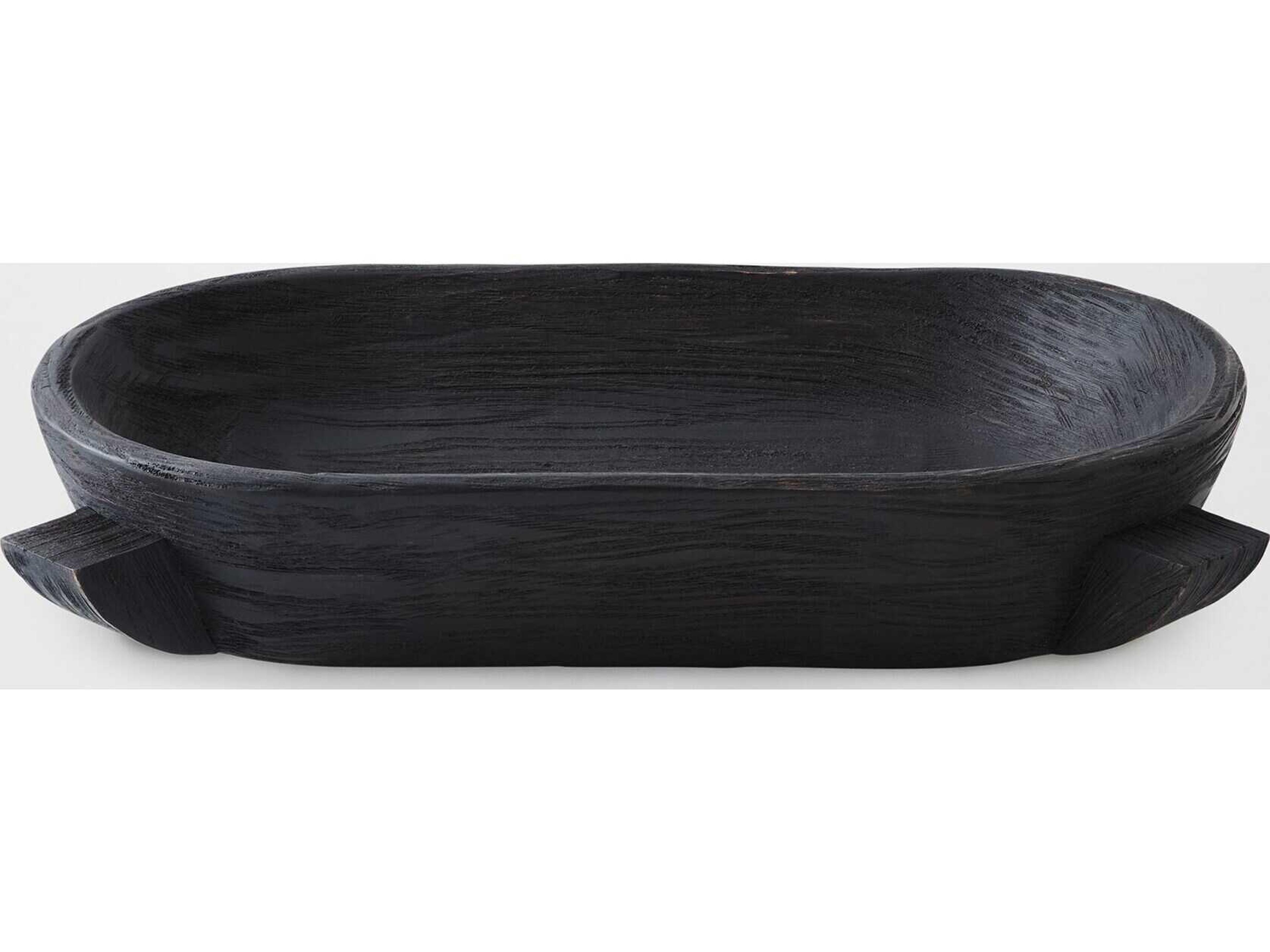 Global Views Dome Ebony Decorative Plate Large