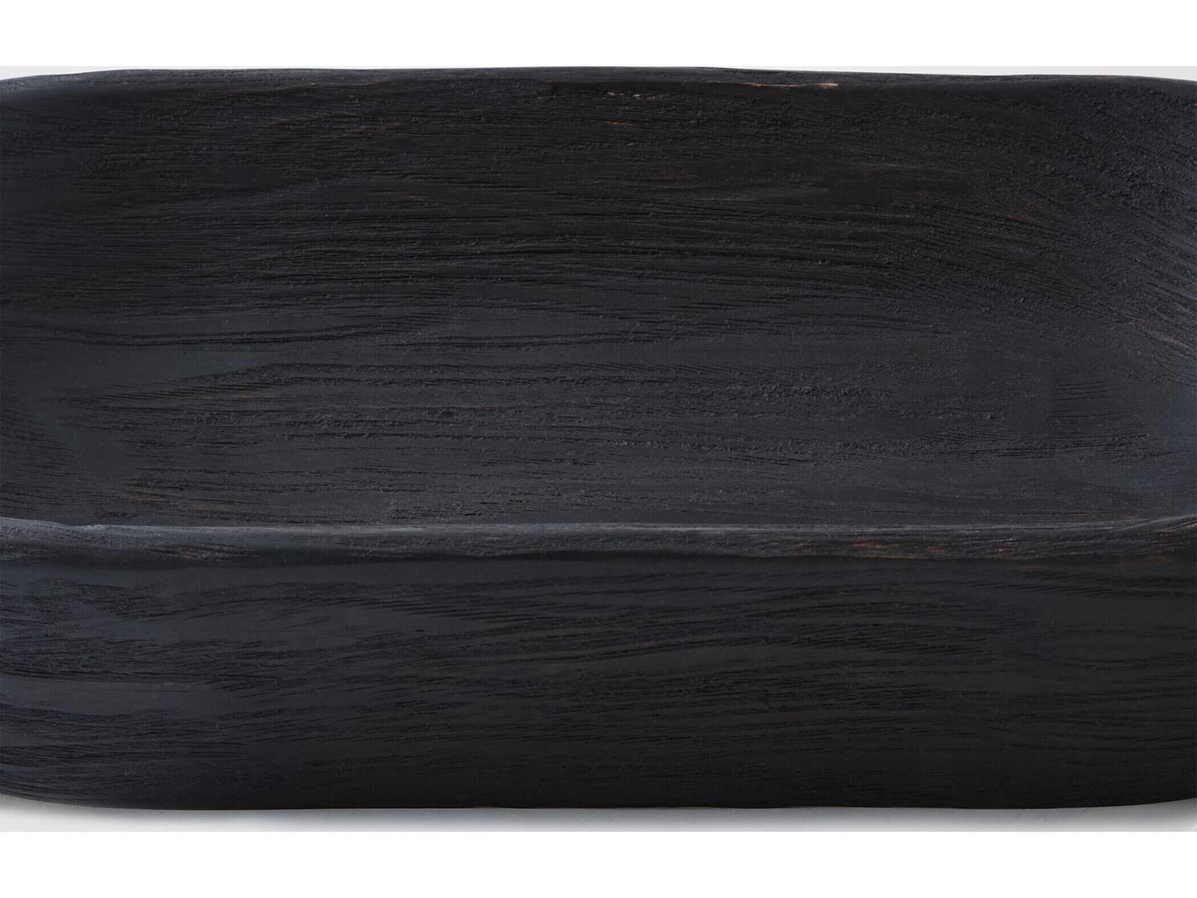 Global Views Dome Ebony Decorative Plate Large