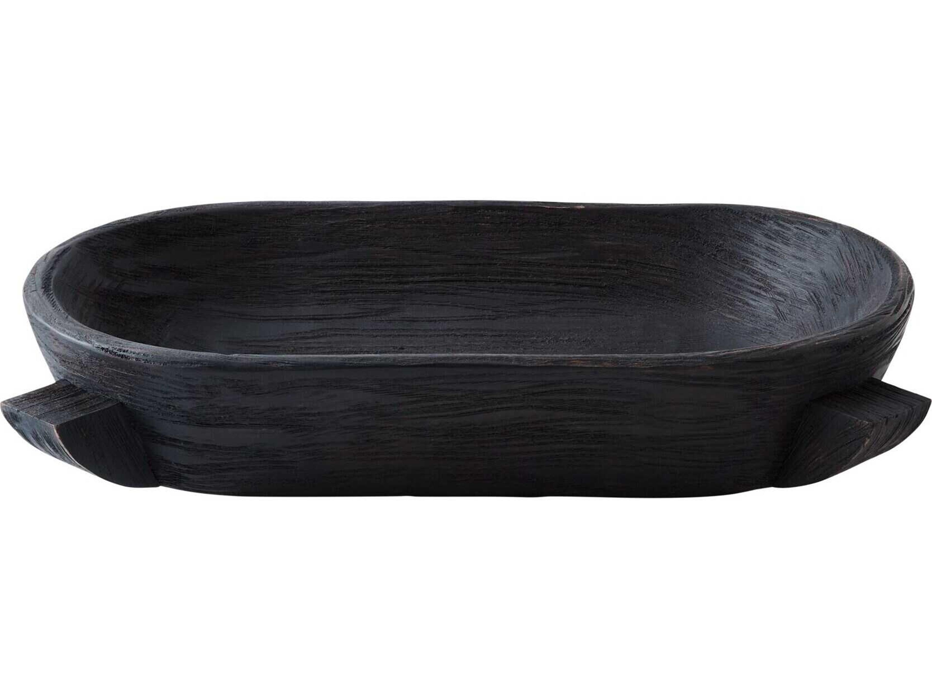 Dome Ebony Decorative Plate Large
