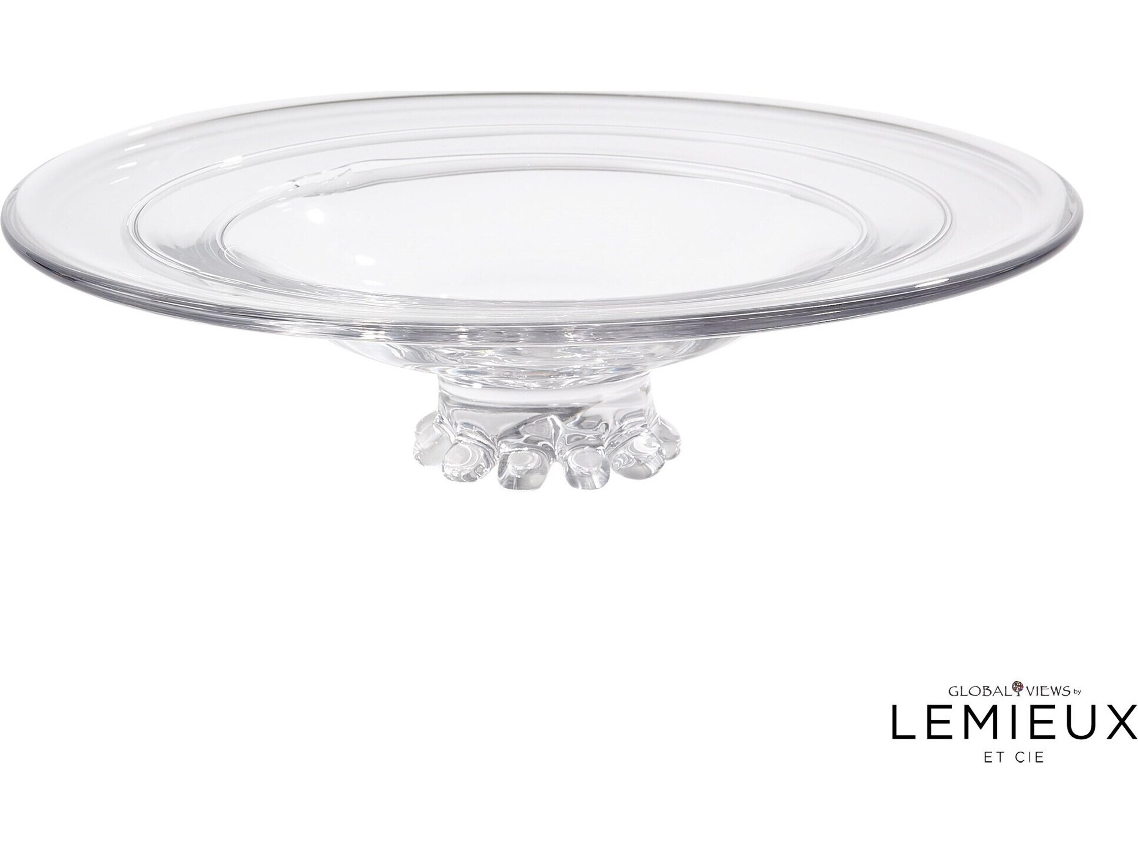 Global Views Verre Decorative Plate