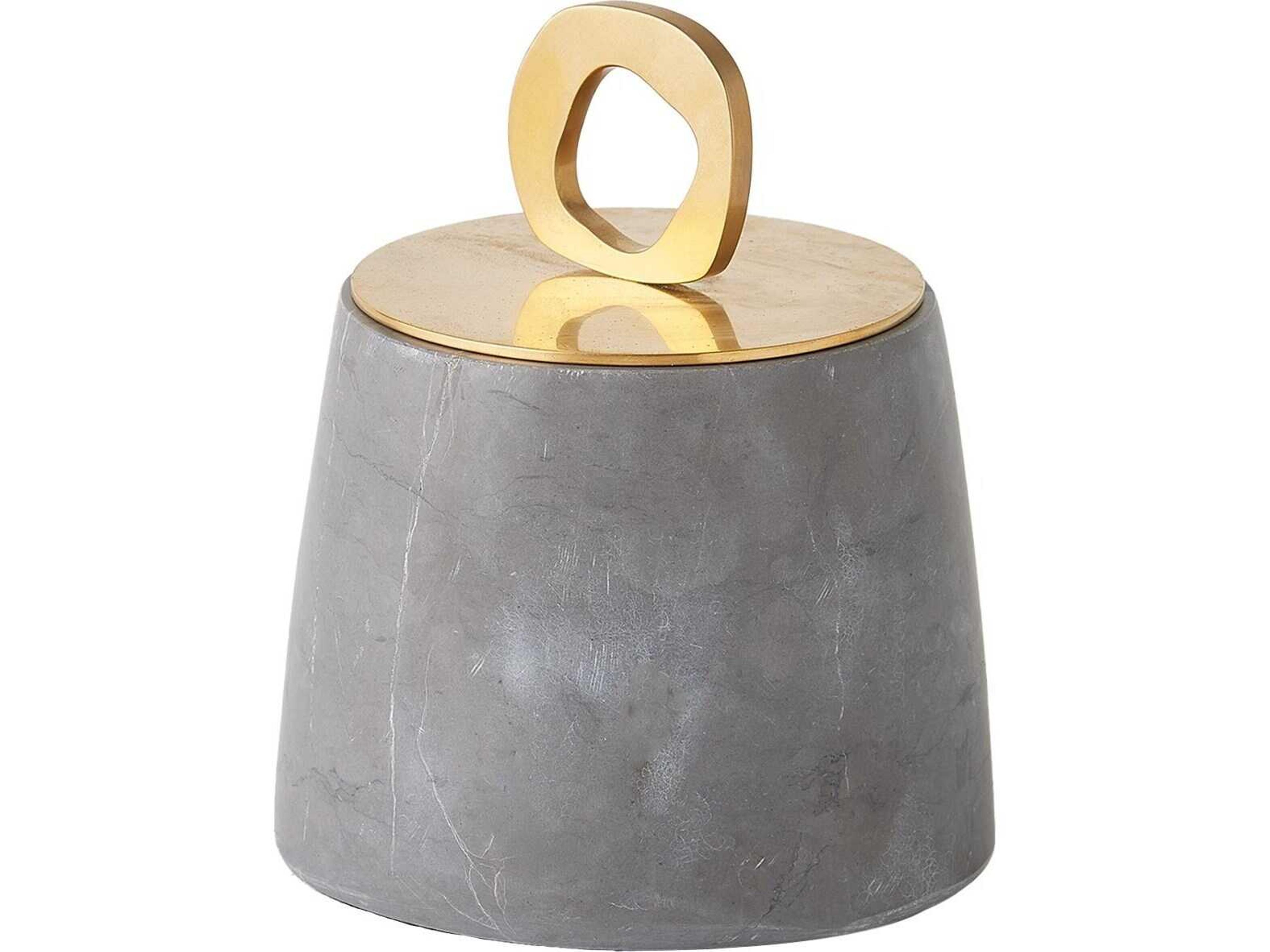 Bocal Lidded Pot-Graffito Decorative Accent Medium