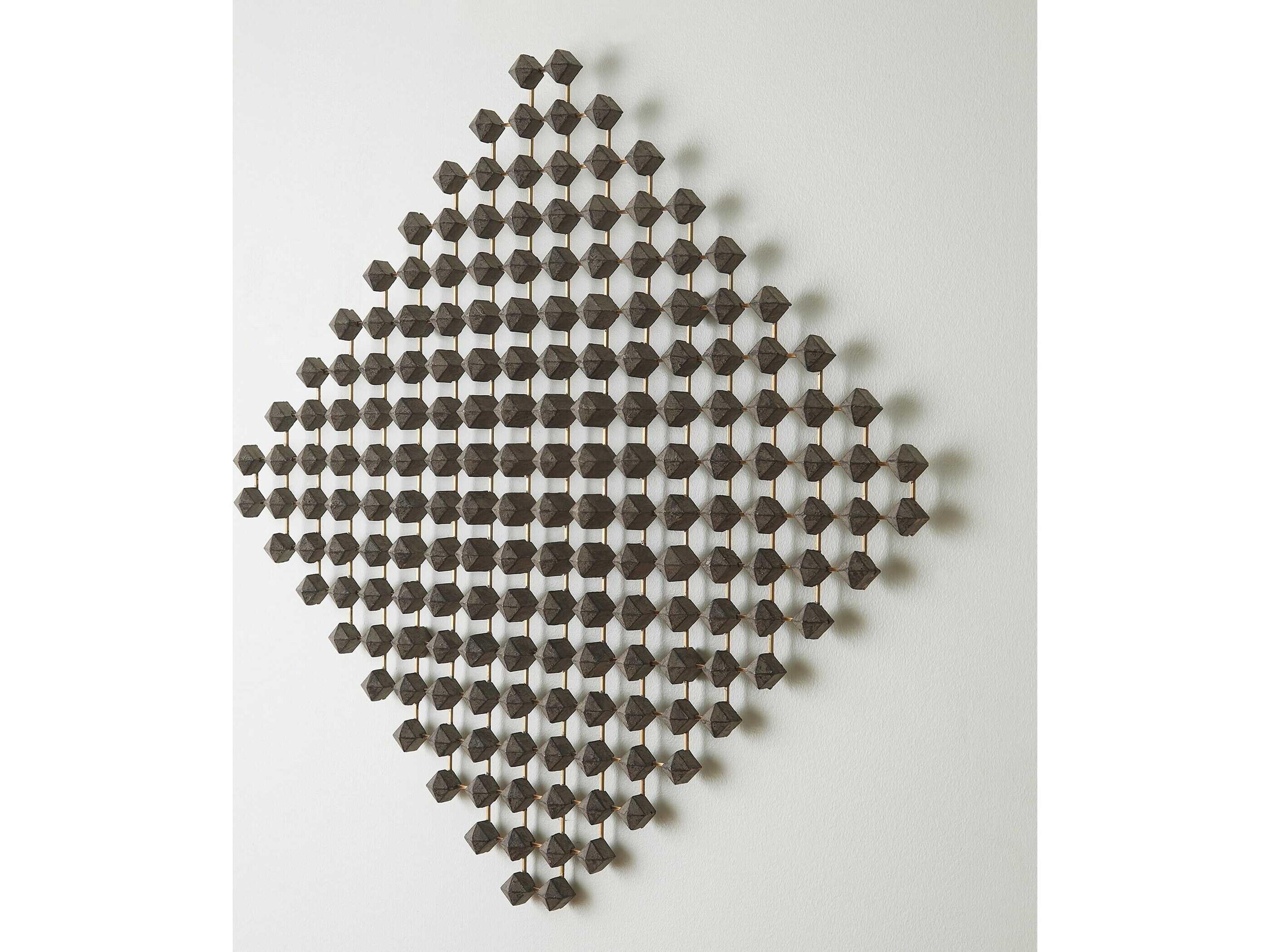 Global Views Ramus Wood Wall Art Large