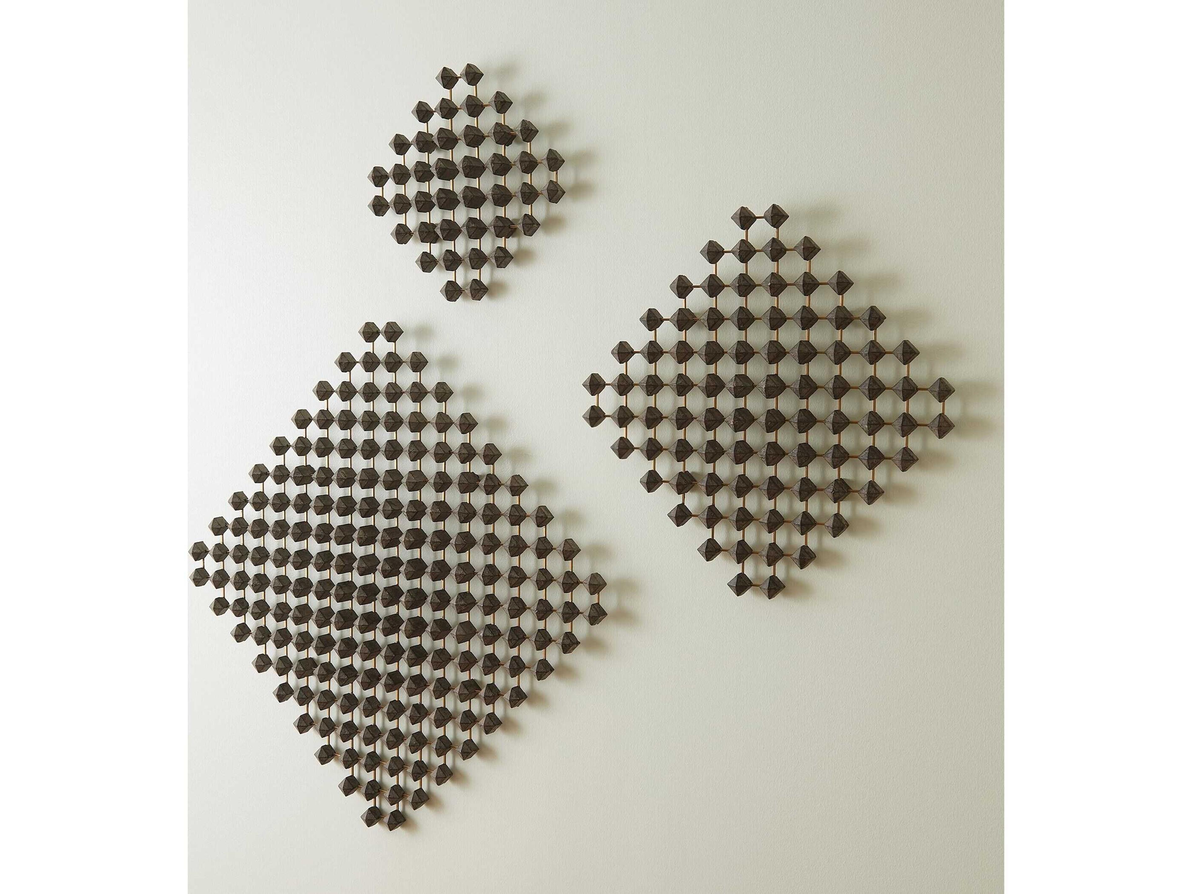 Global Views Ramus Wood Wall Art Large