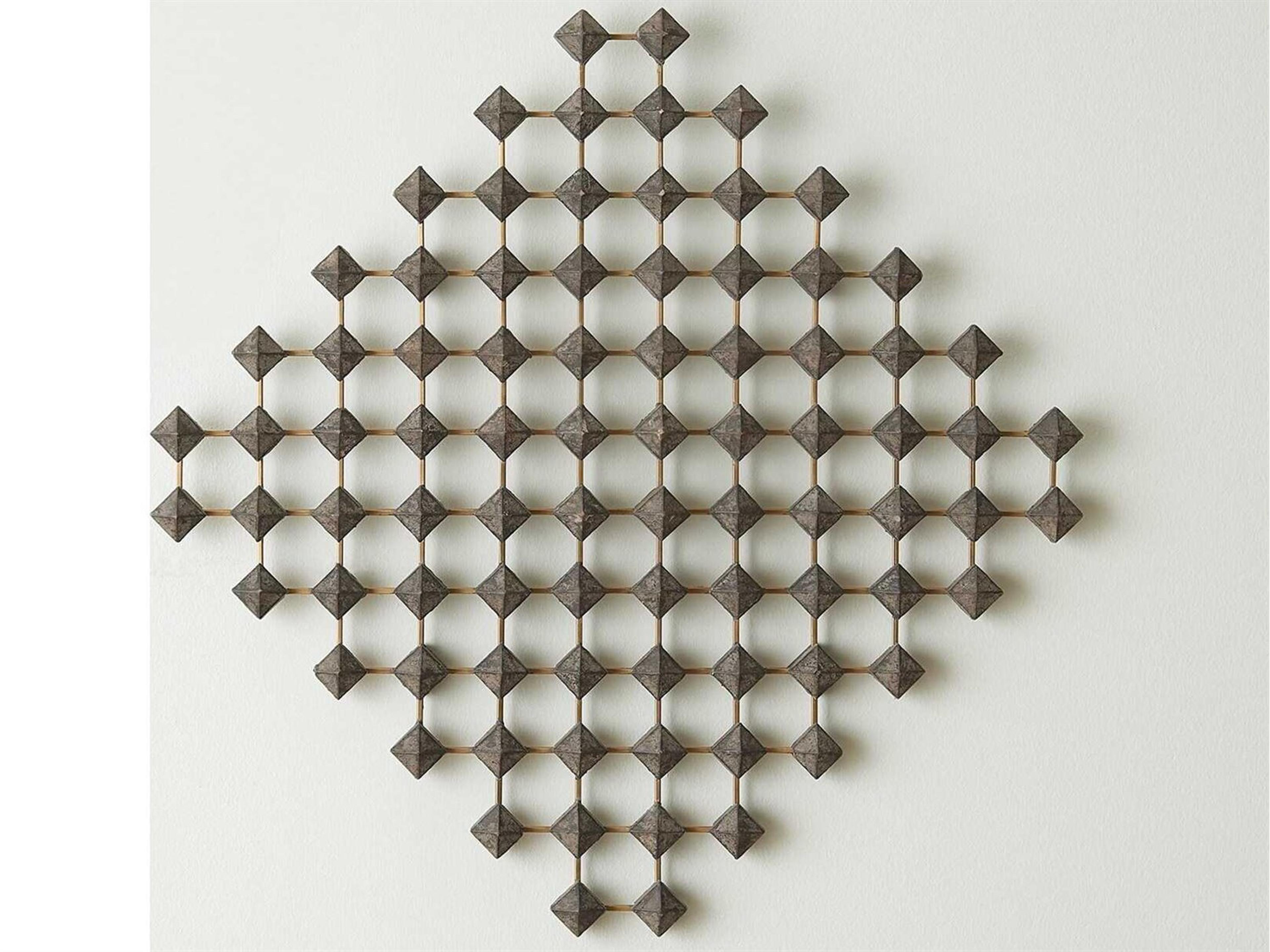 Global Views Ramus Wood Wall Art Medium