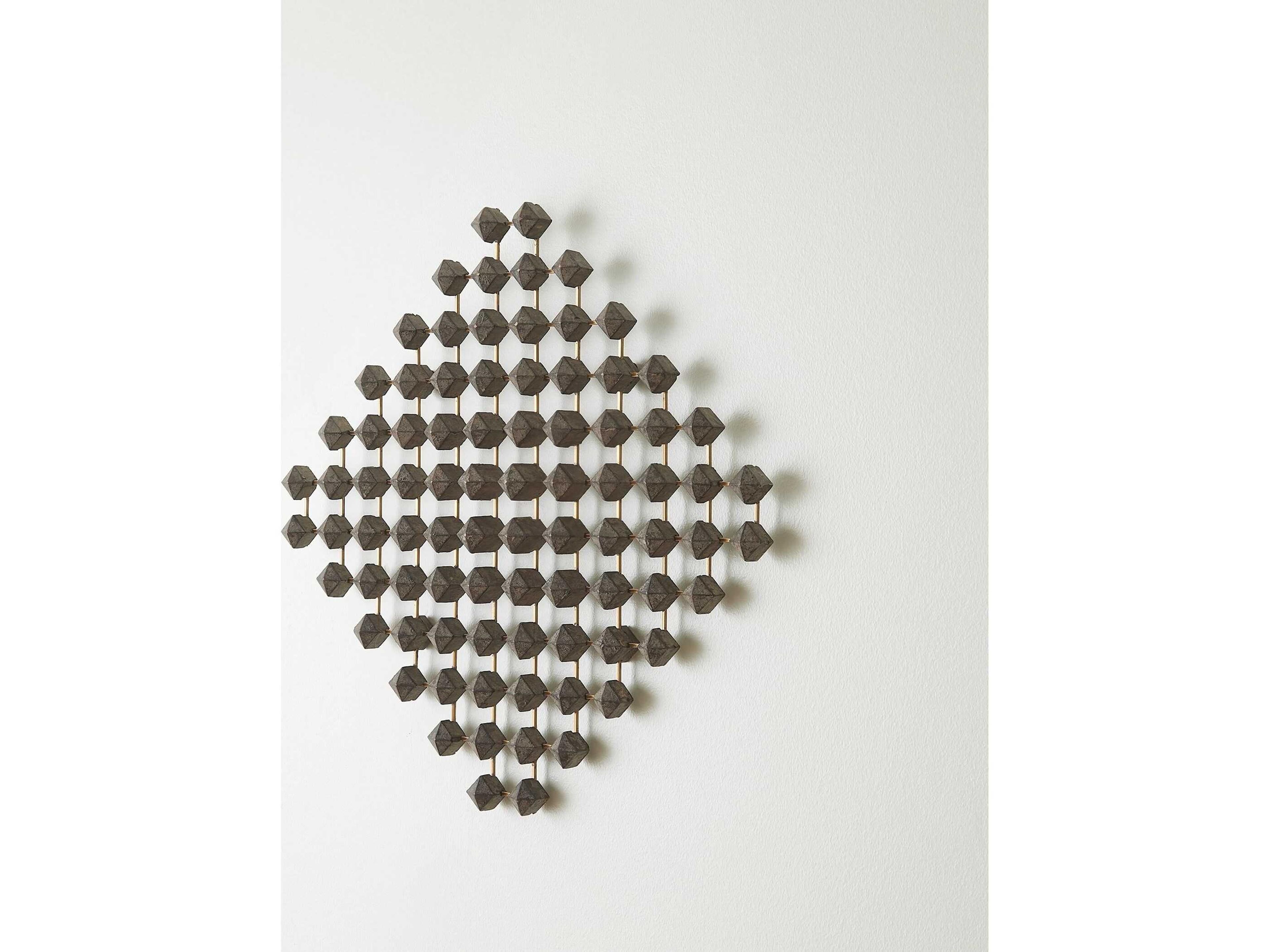 Global Views Ramus Wood Wall Art Medium