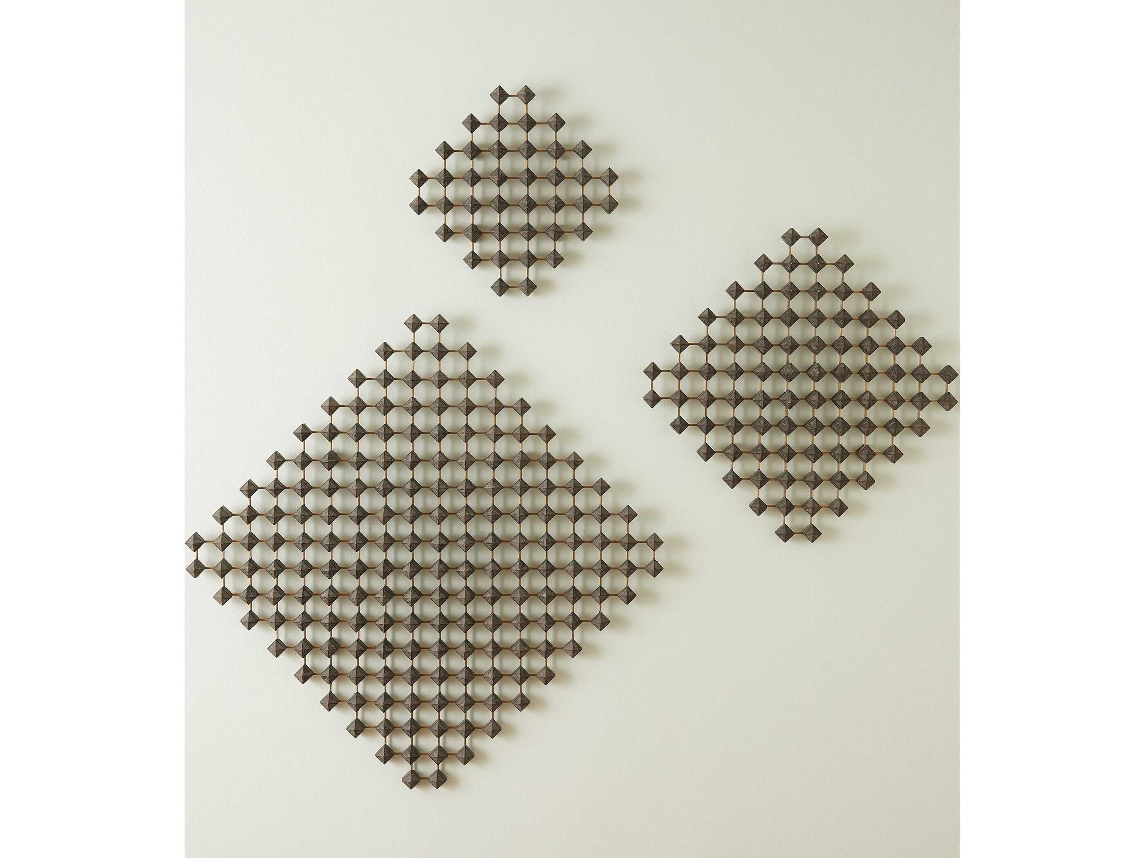 Global Views Ramus Wood Wall Art Medium