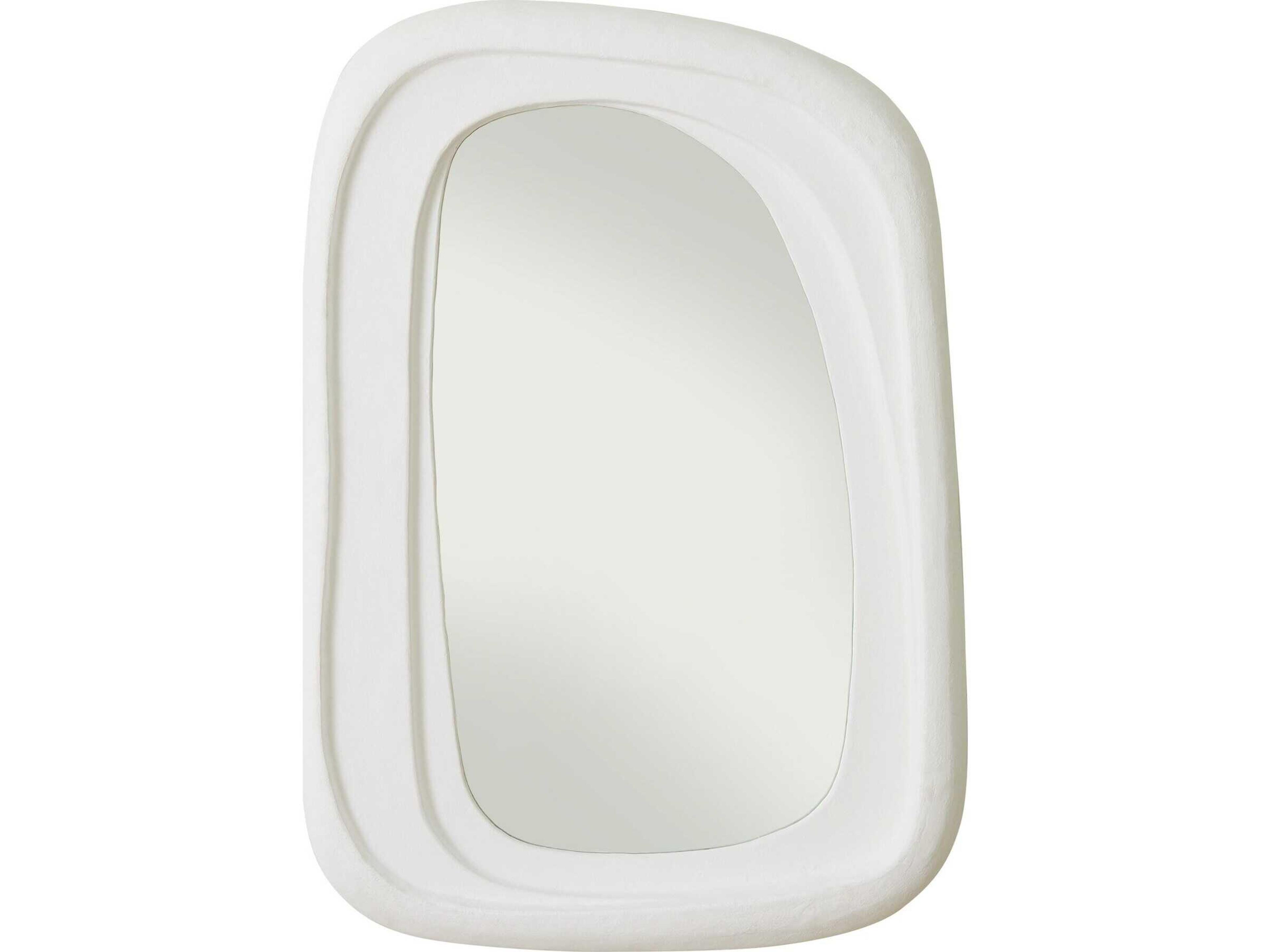Epoque White Wall Mirror Vertical Large