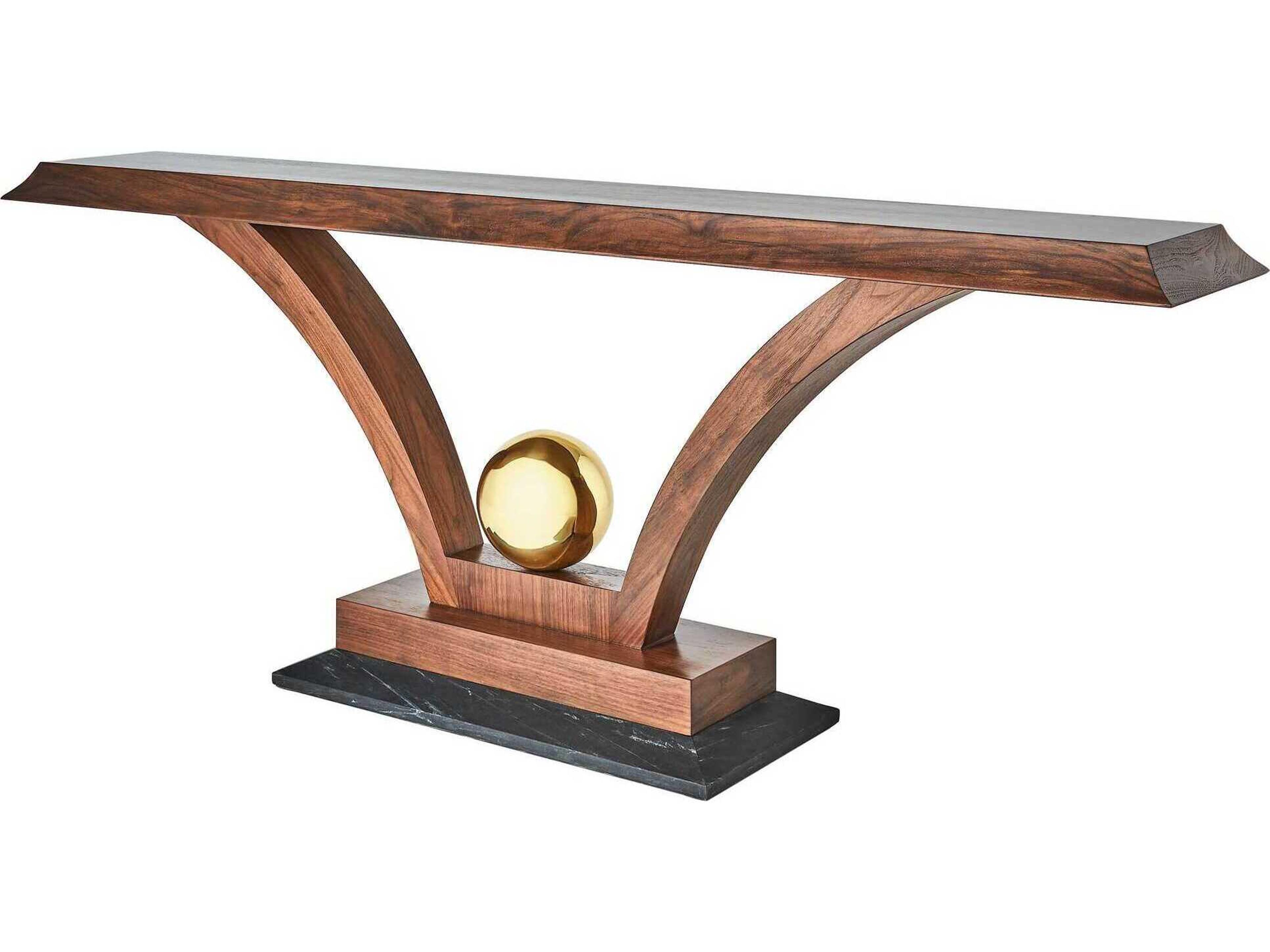 Colby Rectangular Wood Console Table