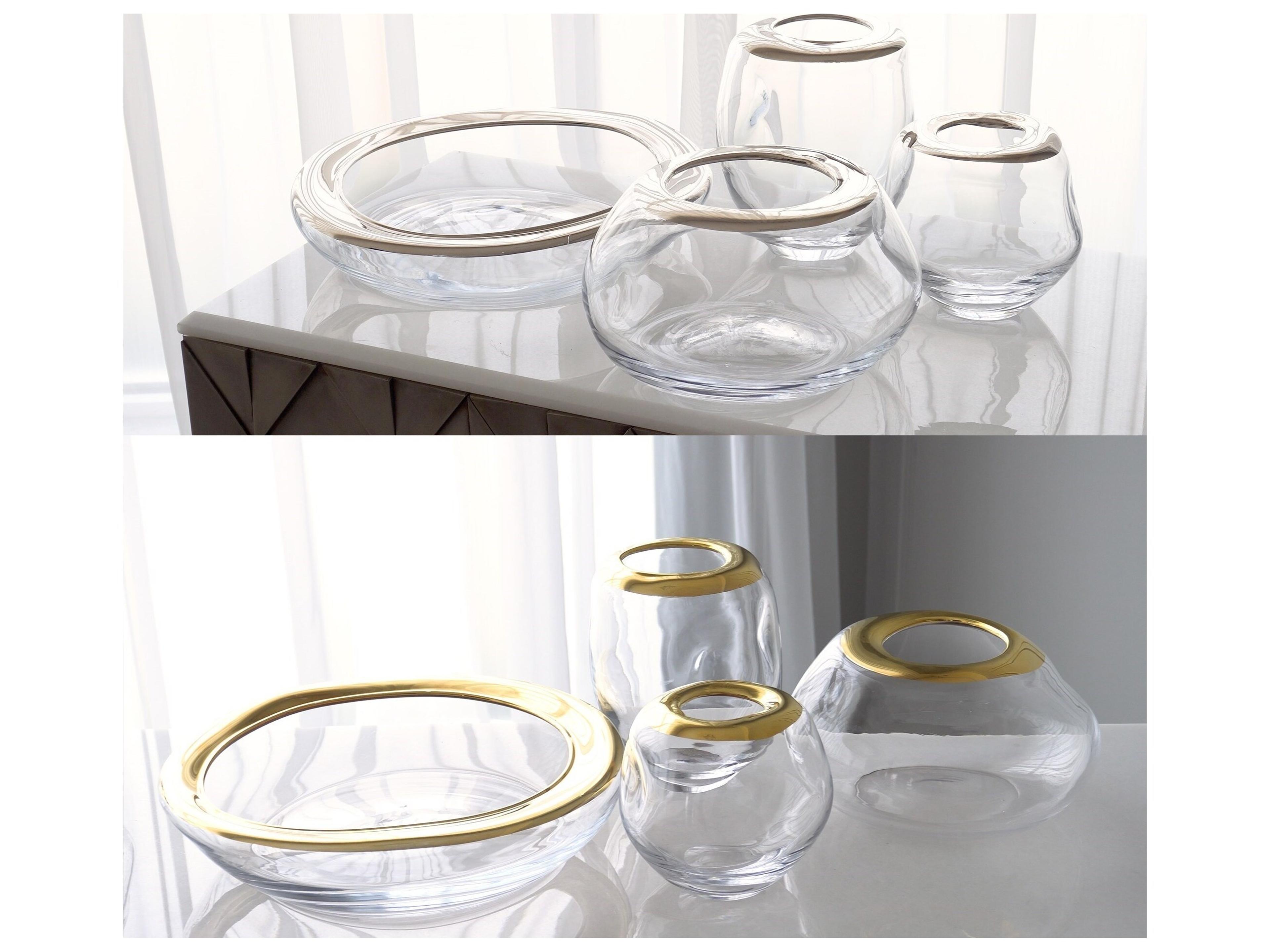 Global Views Organic Formed Decorative Plate