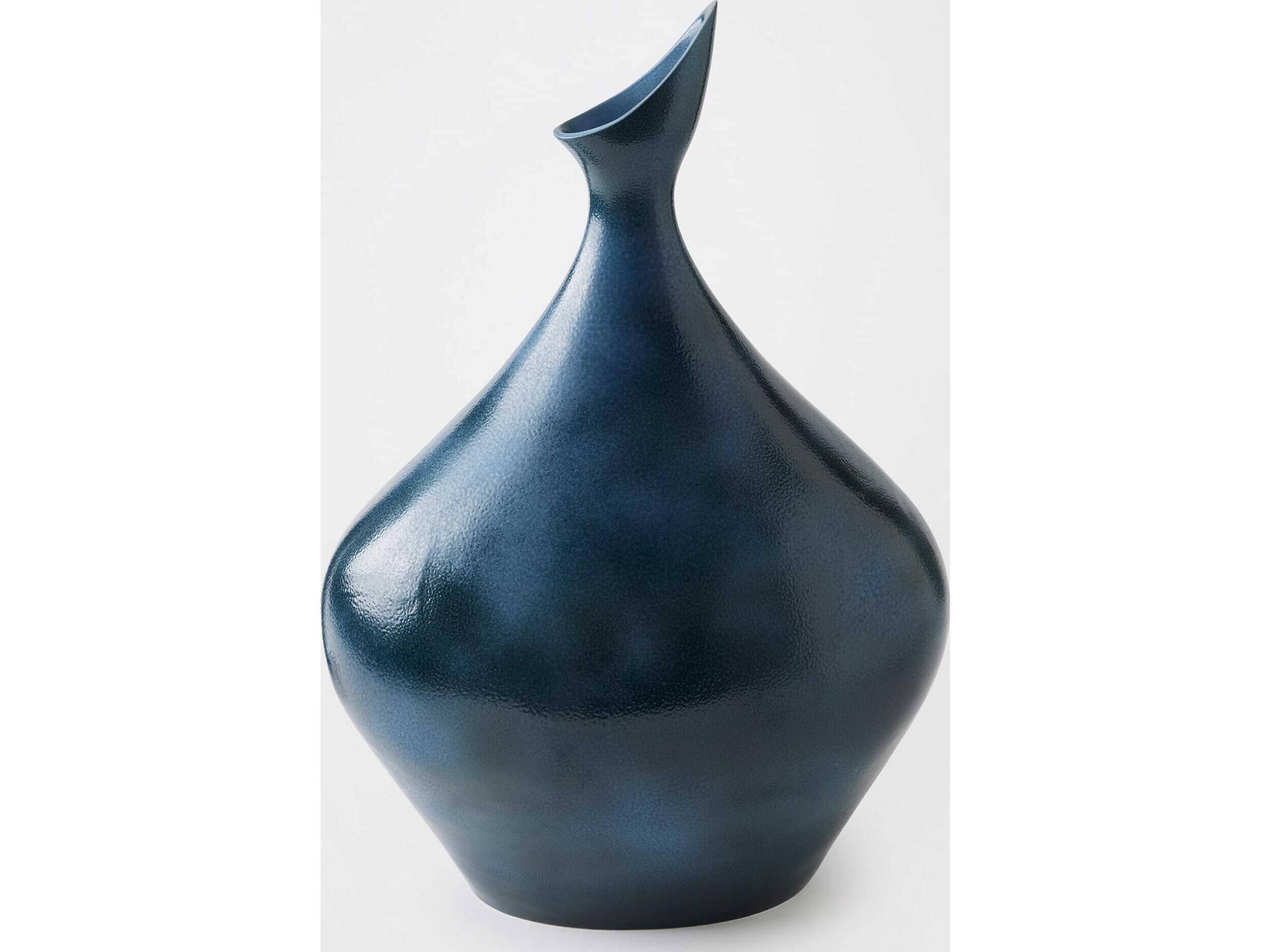 Global Views Demure Blue Vase