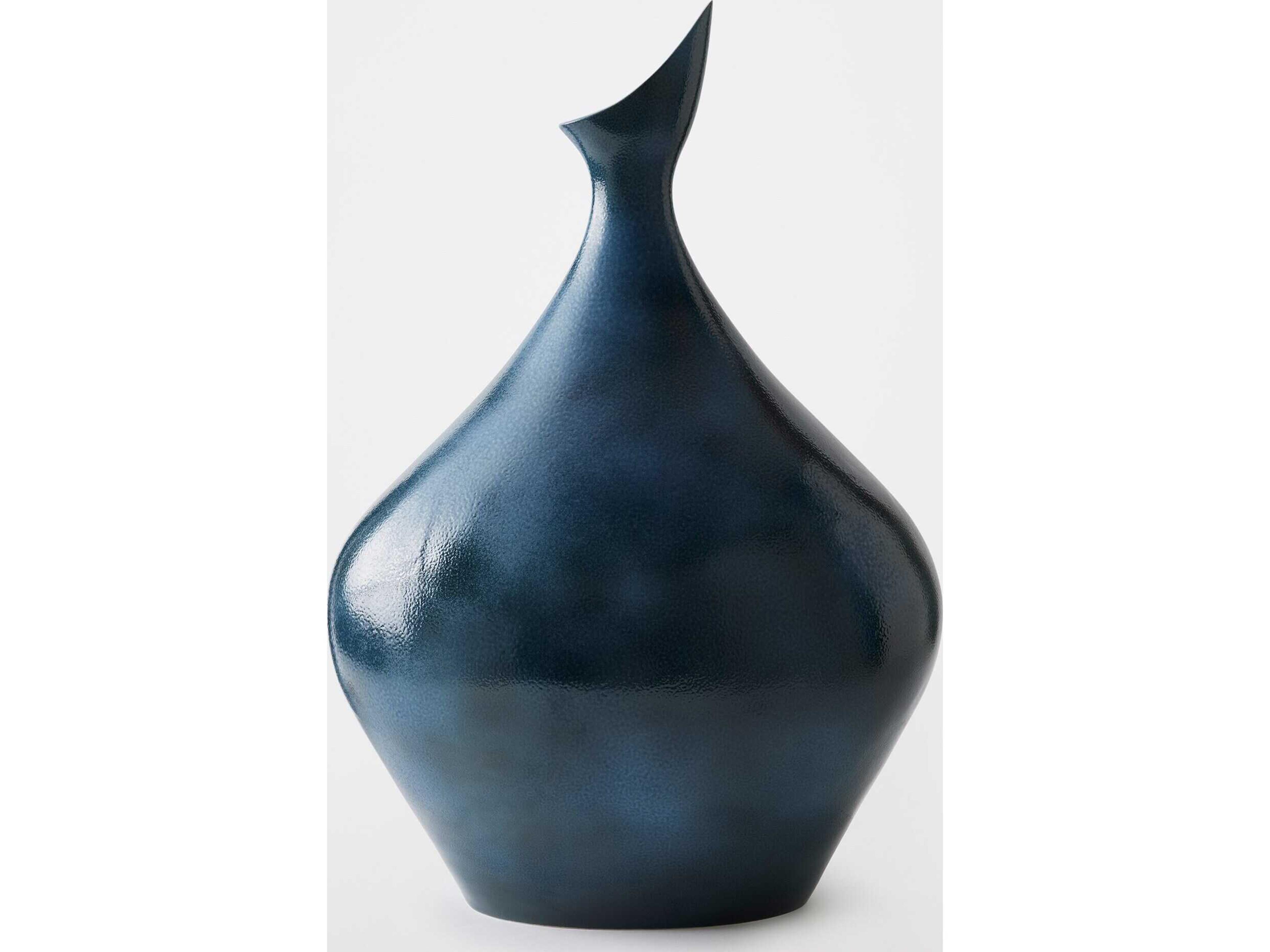 Global Views Demure Blue Vase