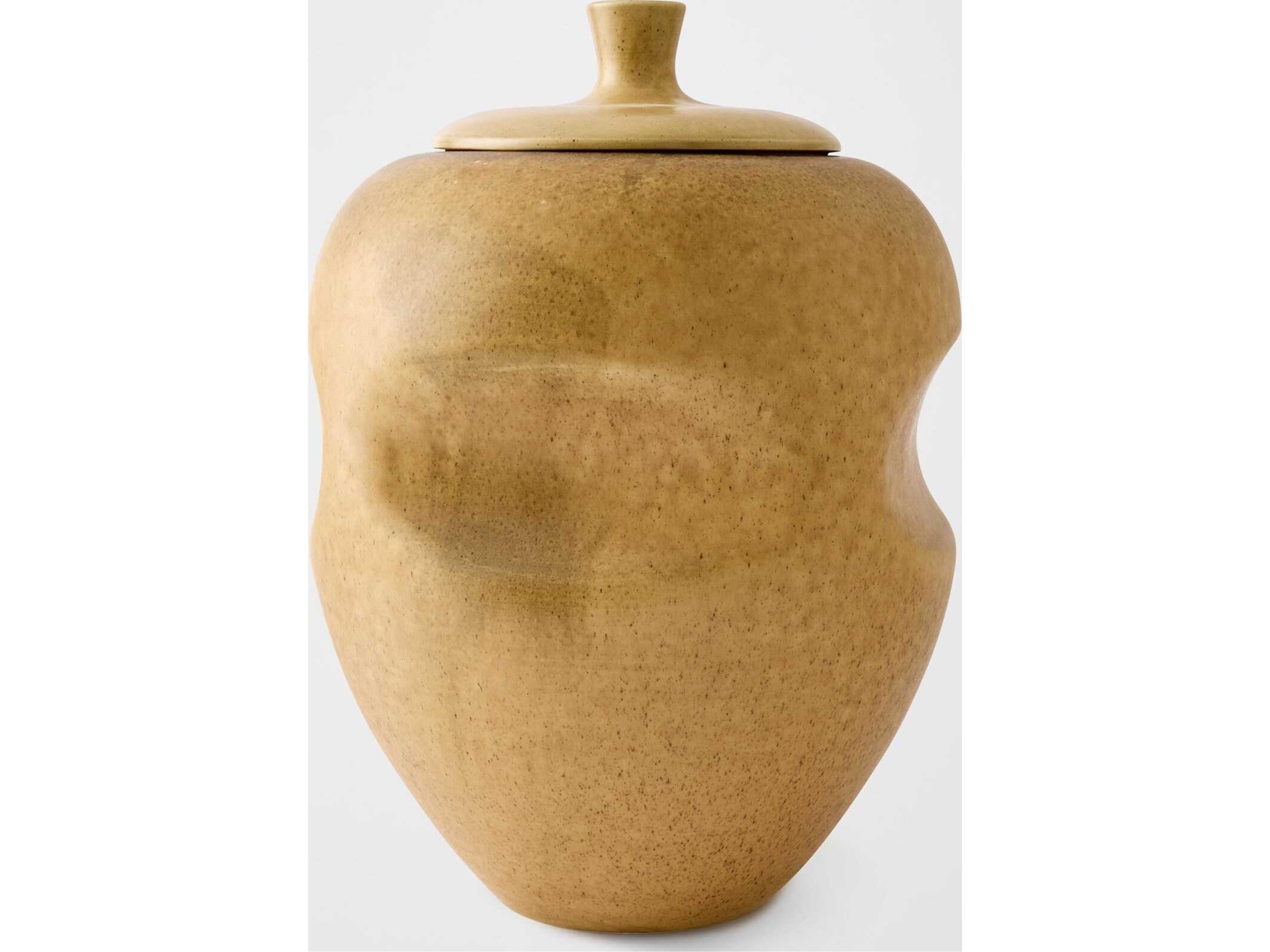 Global Views Opolo Jar Camel Decorative Accent